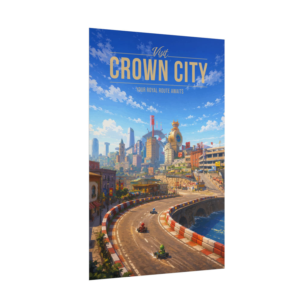 Crown City Travel Poster