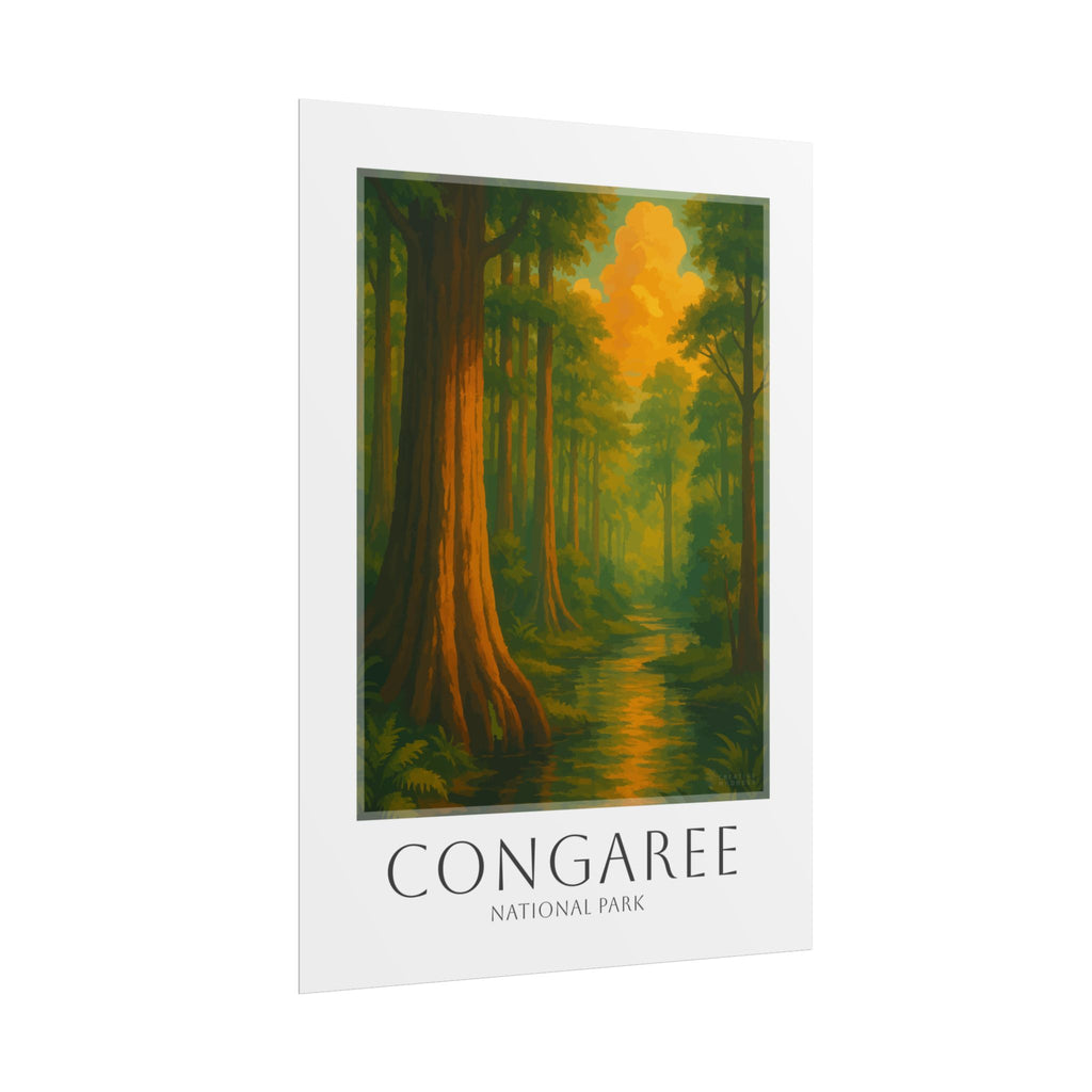CONGAREE * Travel Poster * National Park Wall Art