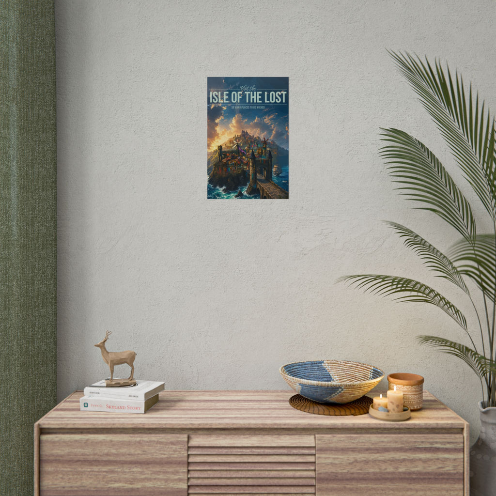 Isle Of The Lost Travel Poster