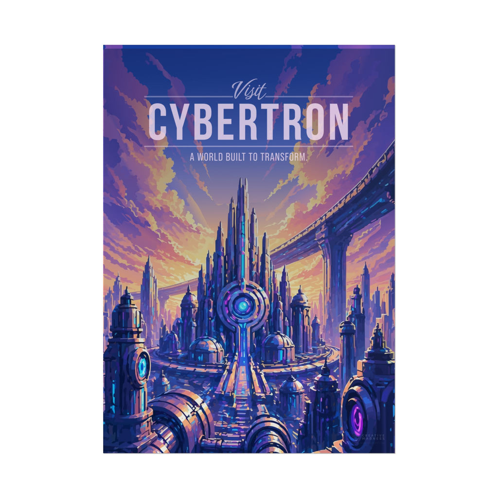 Cybertron Travel Poster