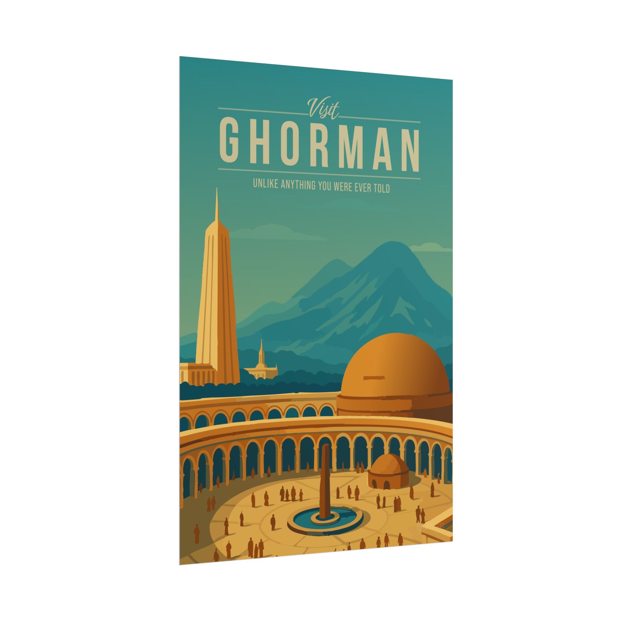 Ghorman Travel Poster