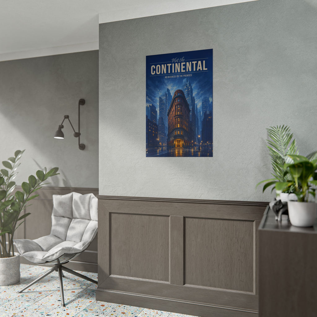 Continental Travel Poster