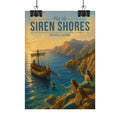 Siren Shores Travel Poster