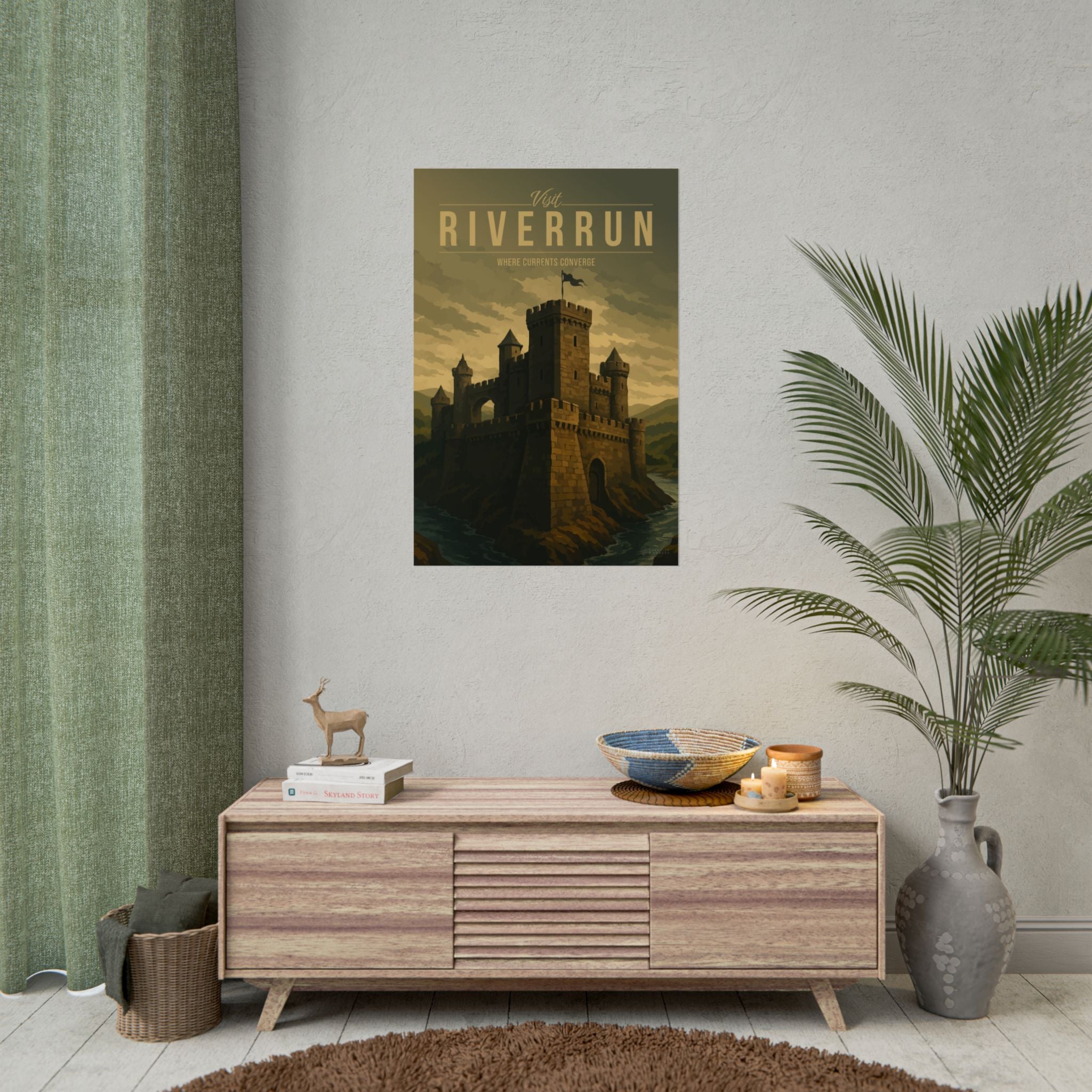 Riverrun Travel Poster