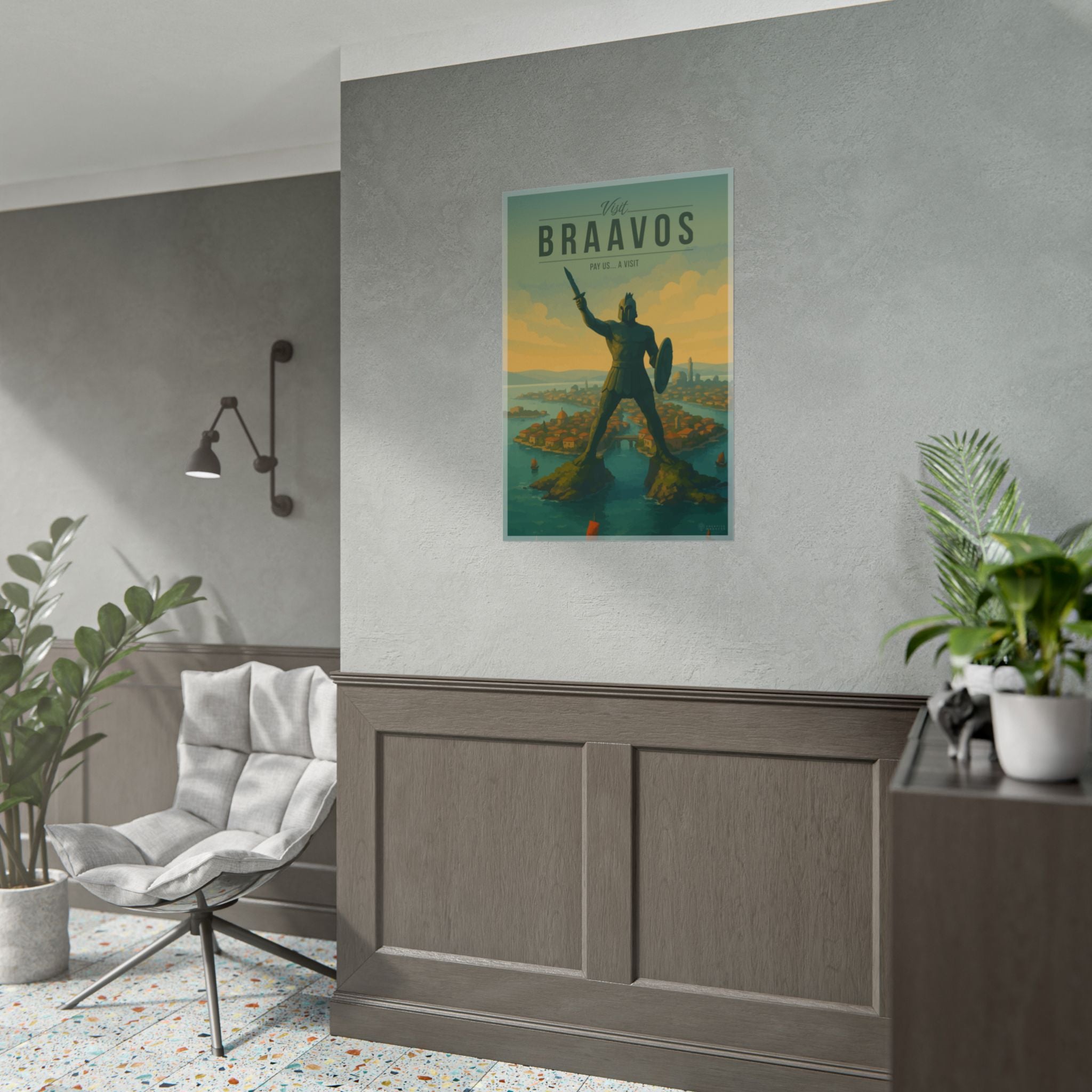 Braavos Travel Poster