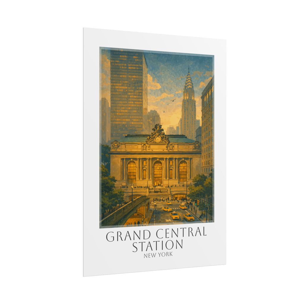 Grand Central Station Travel Poster