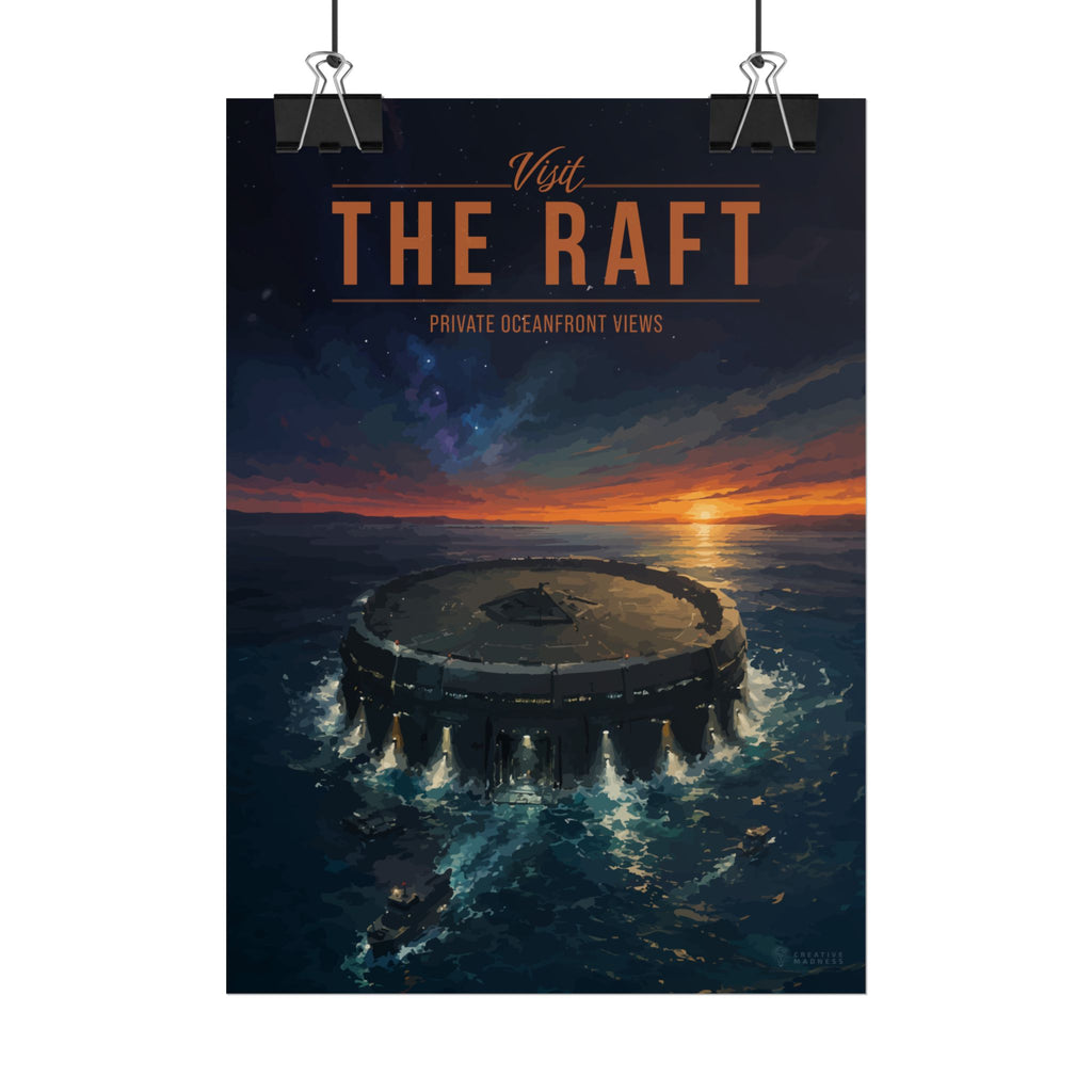 The Raft Travel Poster