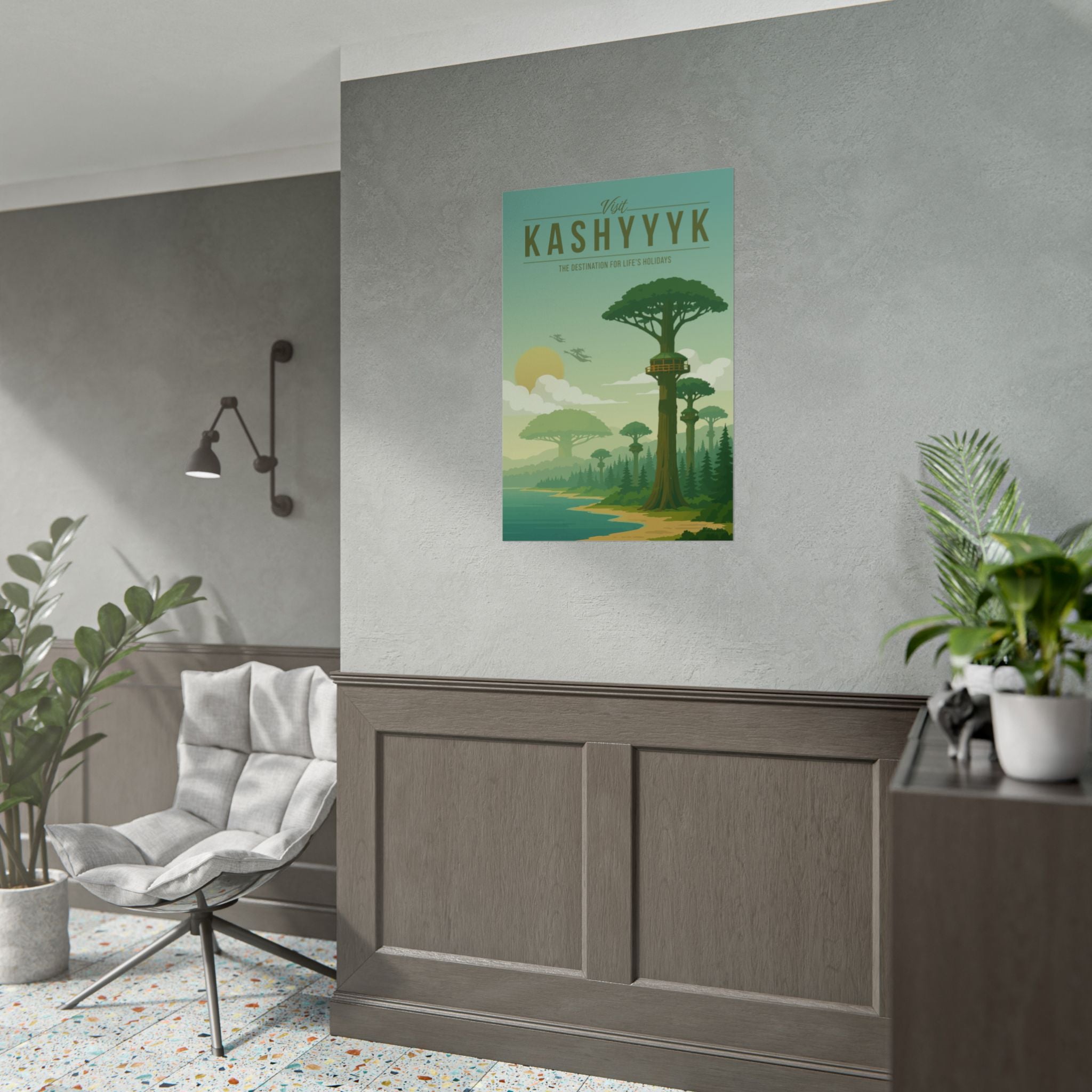 Kashyyyk Travel Poster