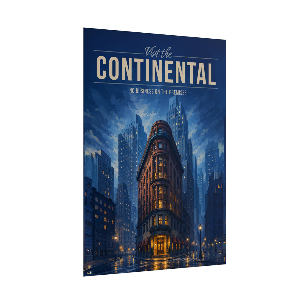 Continental Travel Poster