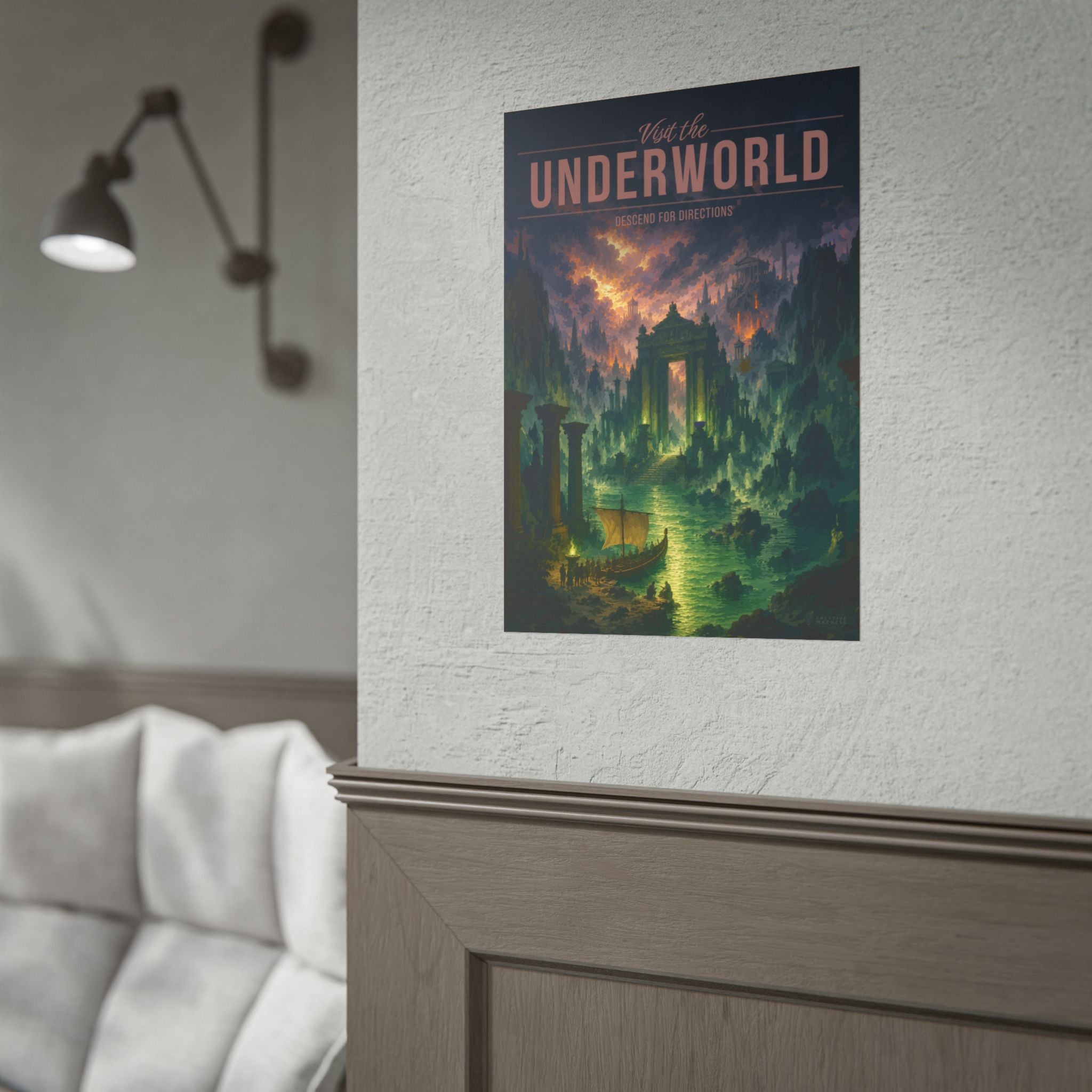 Underworld Travel Poster