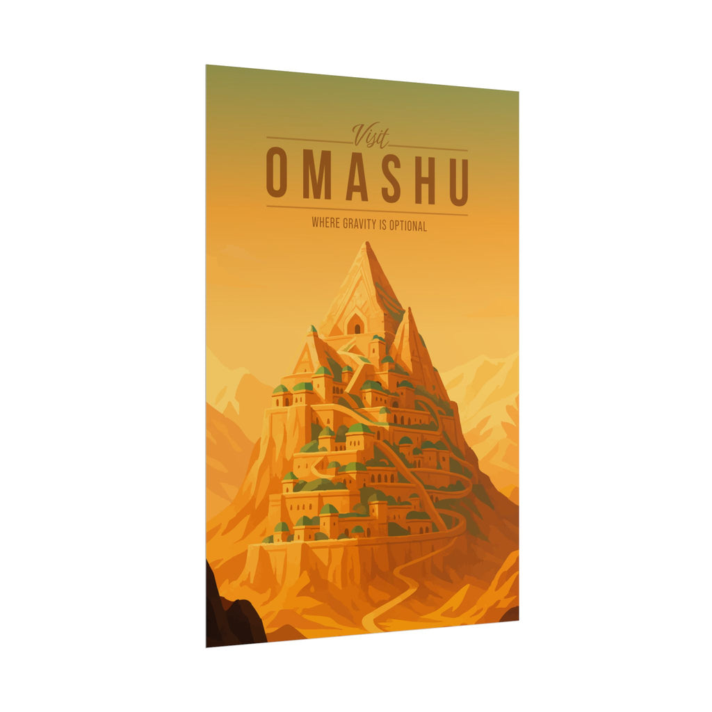 Omashu Travel Poster