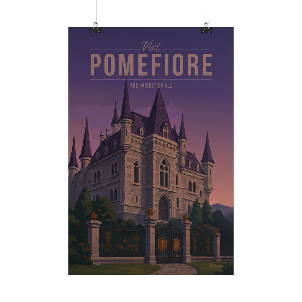 Pomefiore Travel Poster