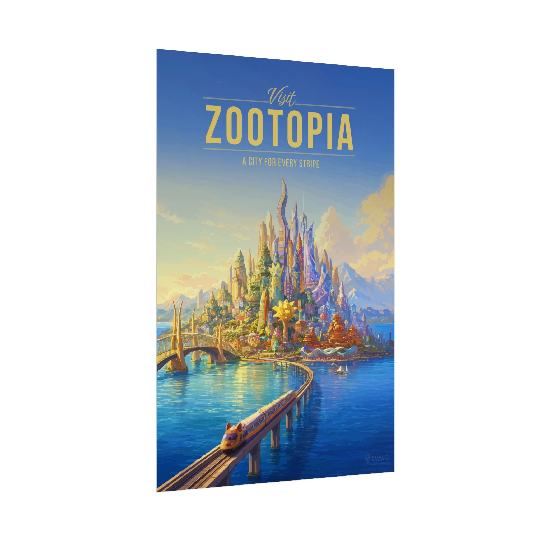 Zootopia Travel Poster