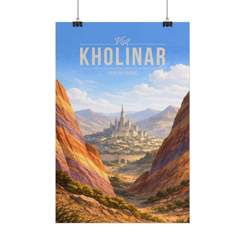 Kholinar Travel Poster