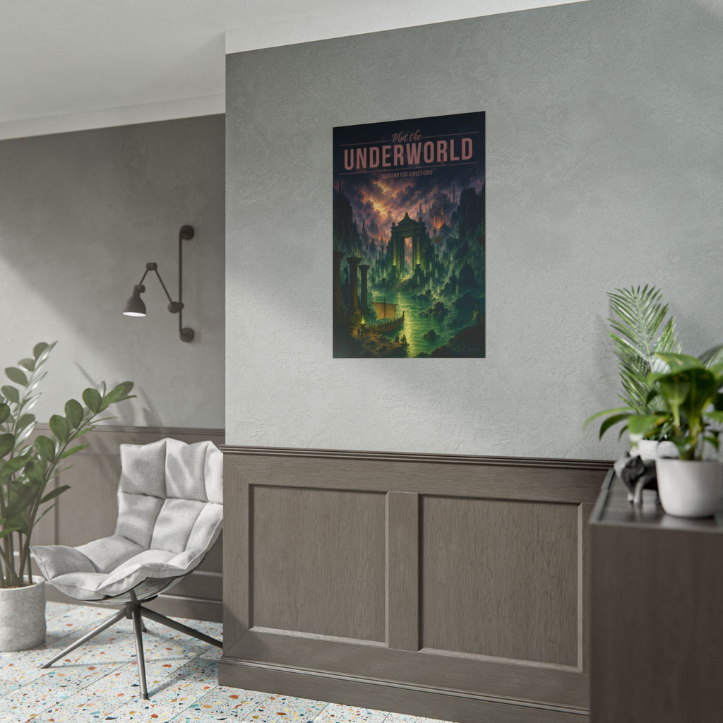 Underworld Travel Poster