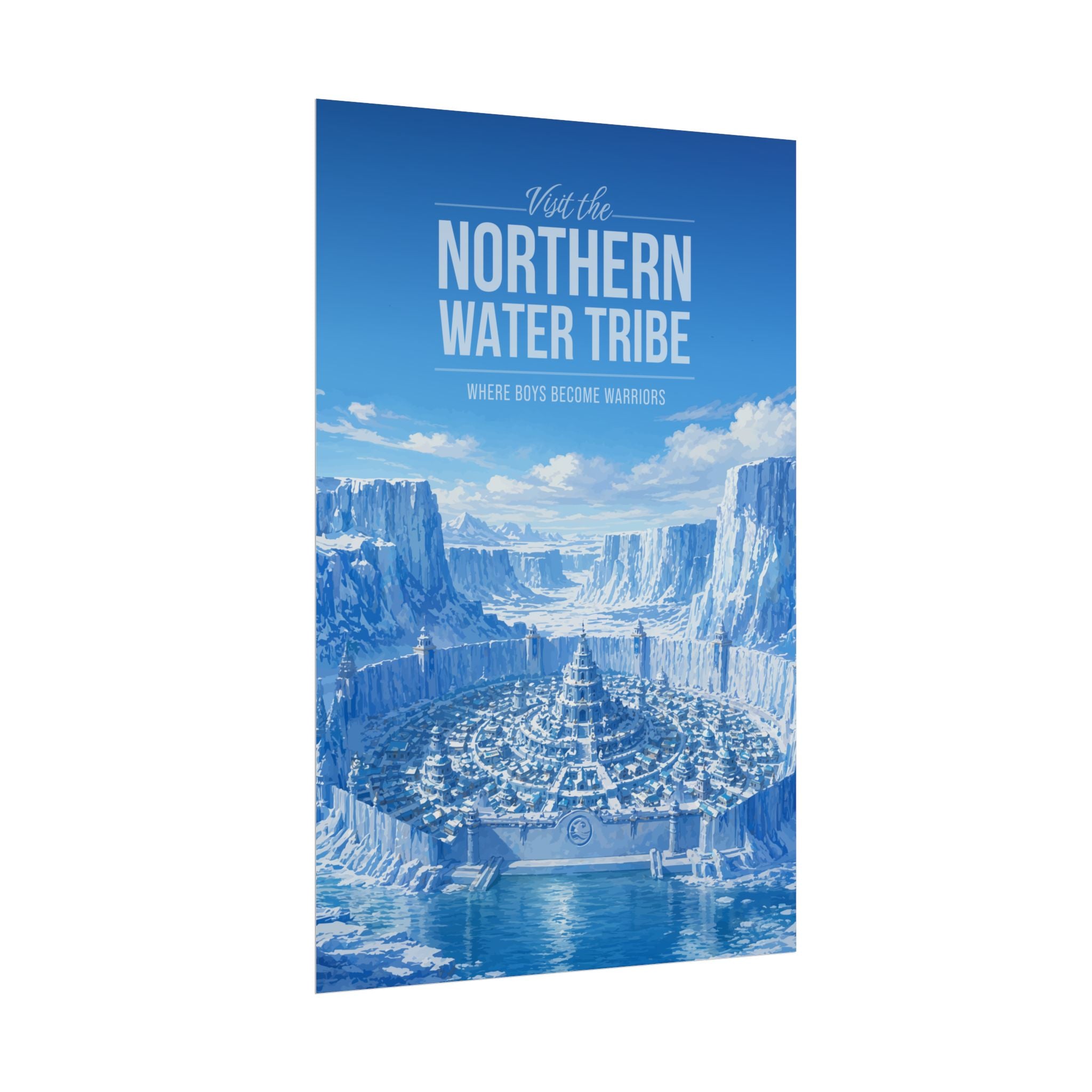 Northern Water Tribe Travel Poster