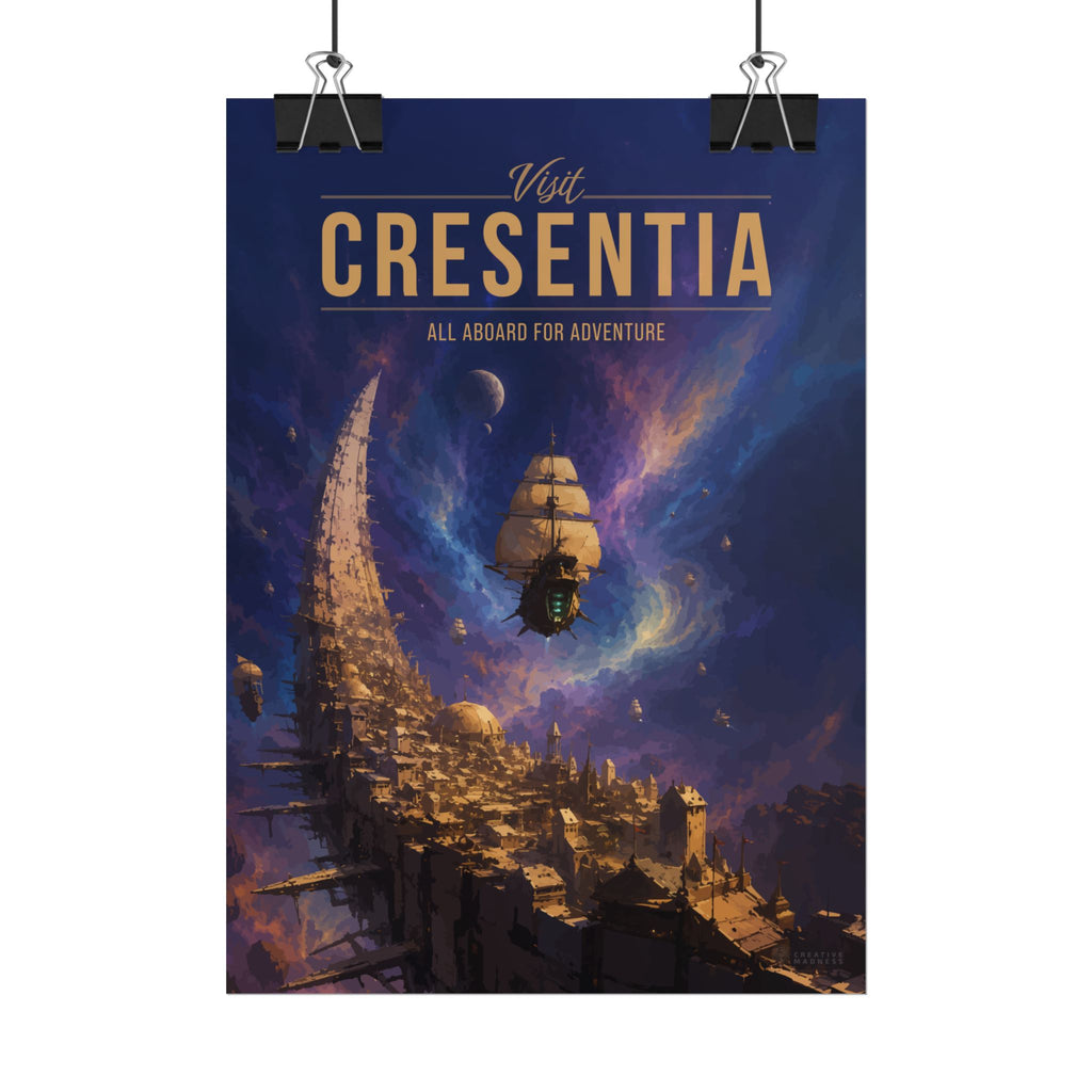 Cresentia Travel Poster