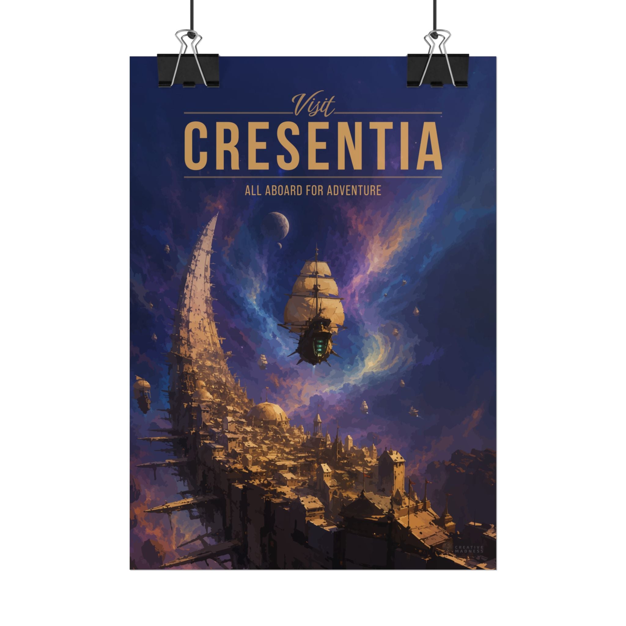 Cresentia Travel Poster