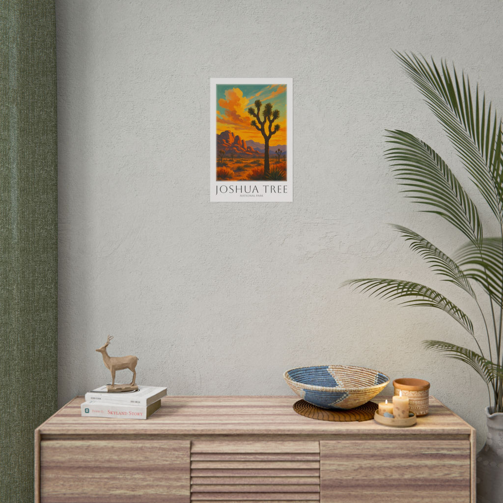 JOSHUA TREE * Travel Poster * National Park Wall Art