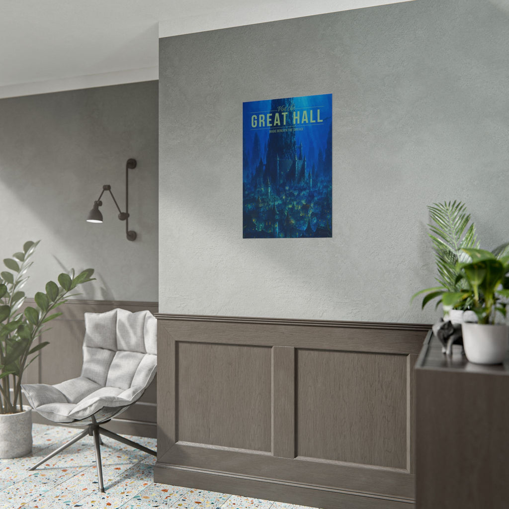 Great Hall Travel Poster