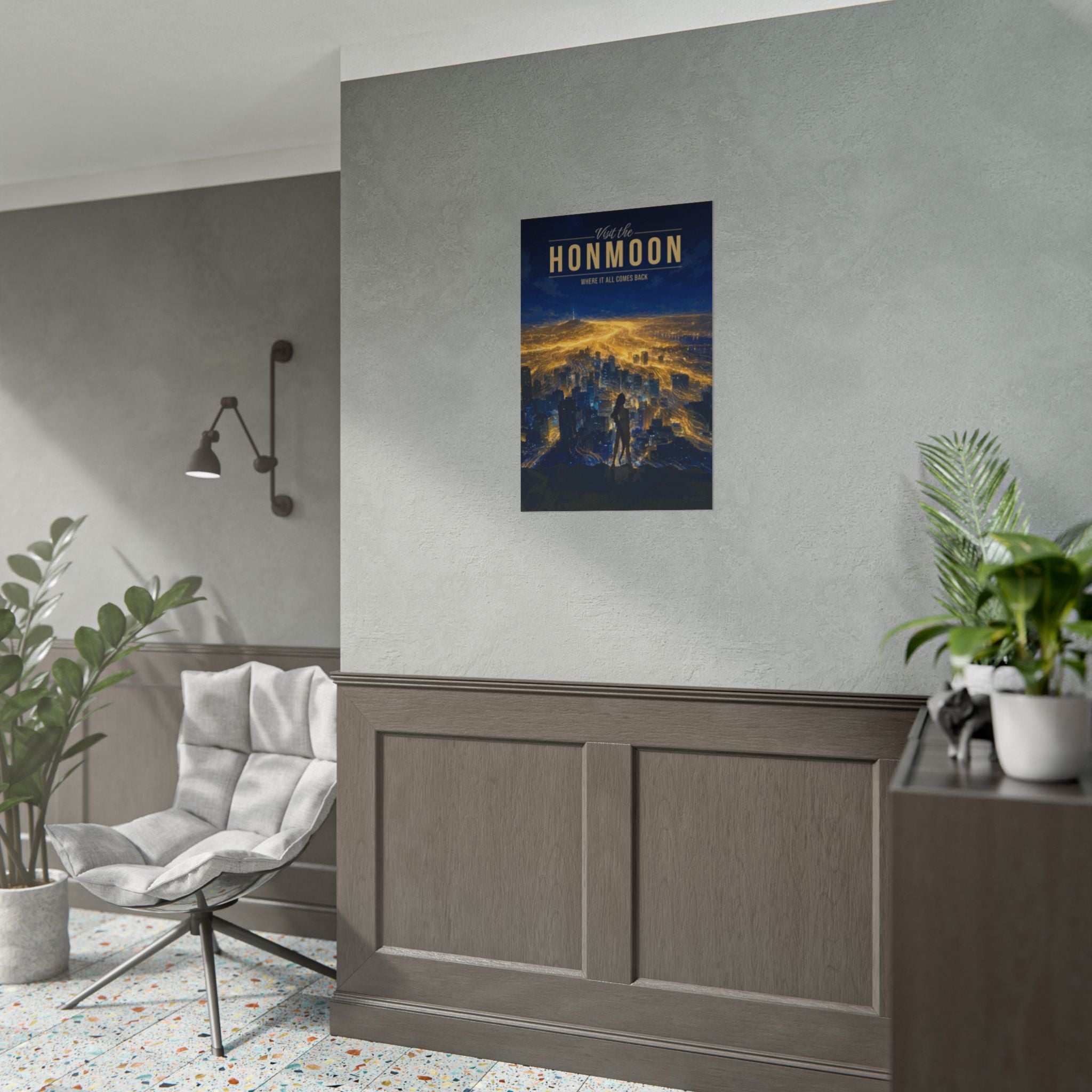 Honmoon Travel Poster
