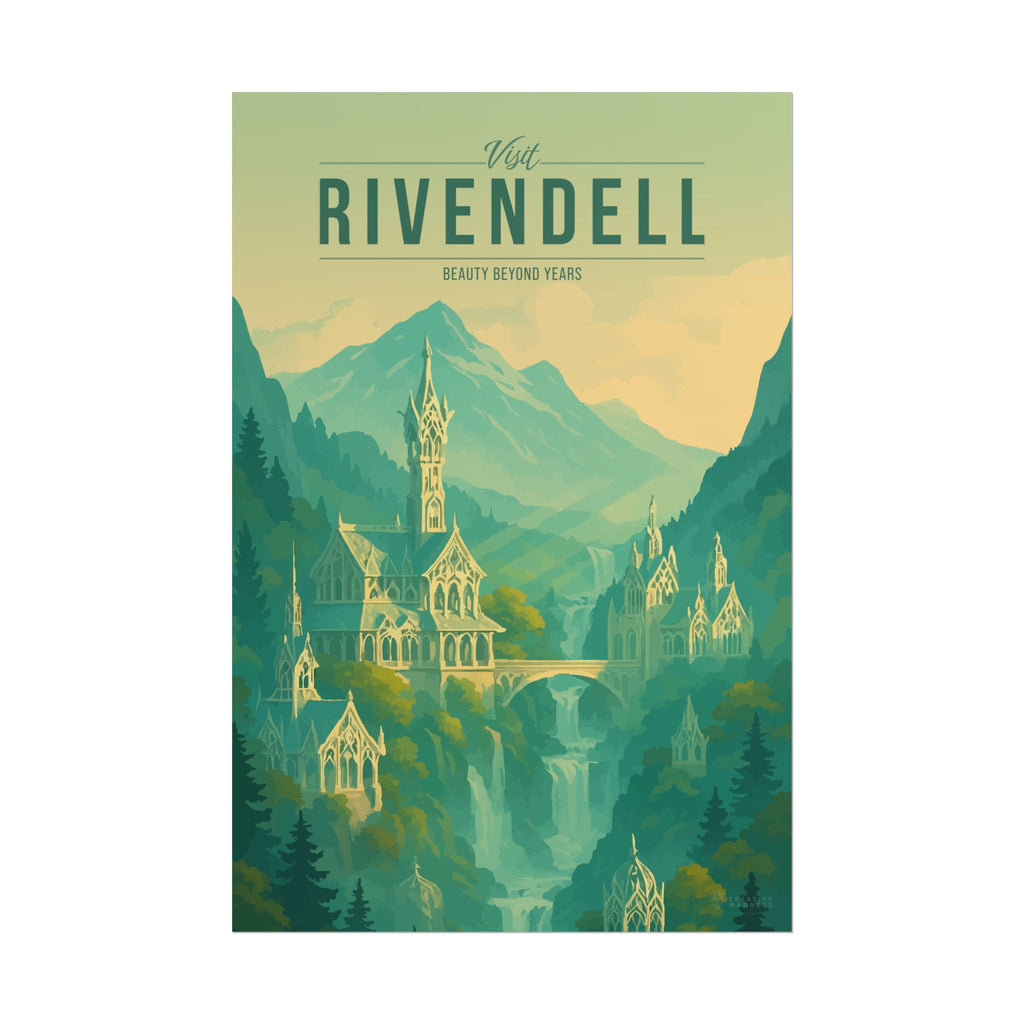 Rivendell Travel Poster