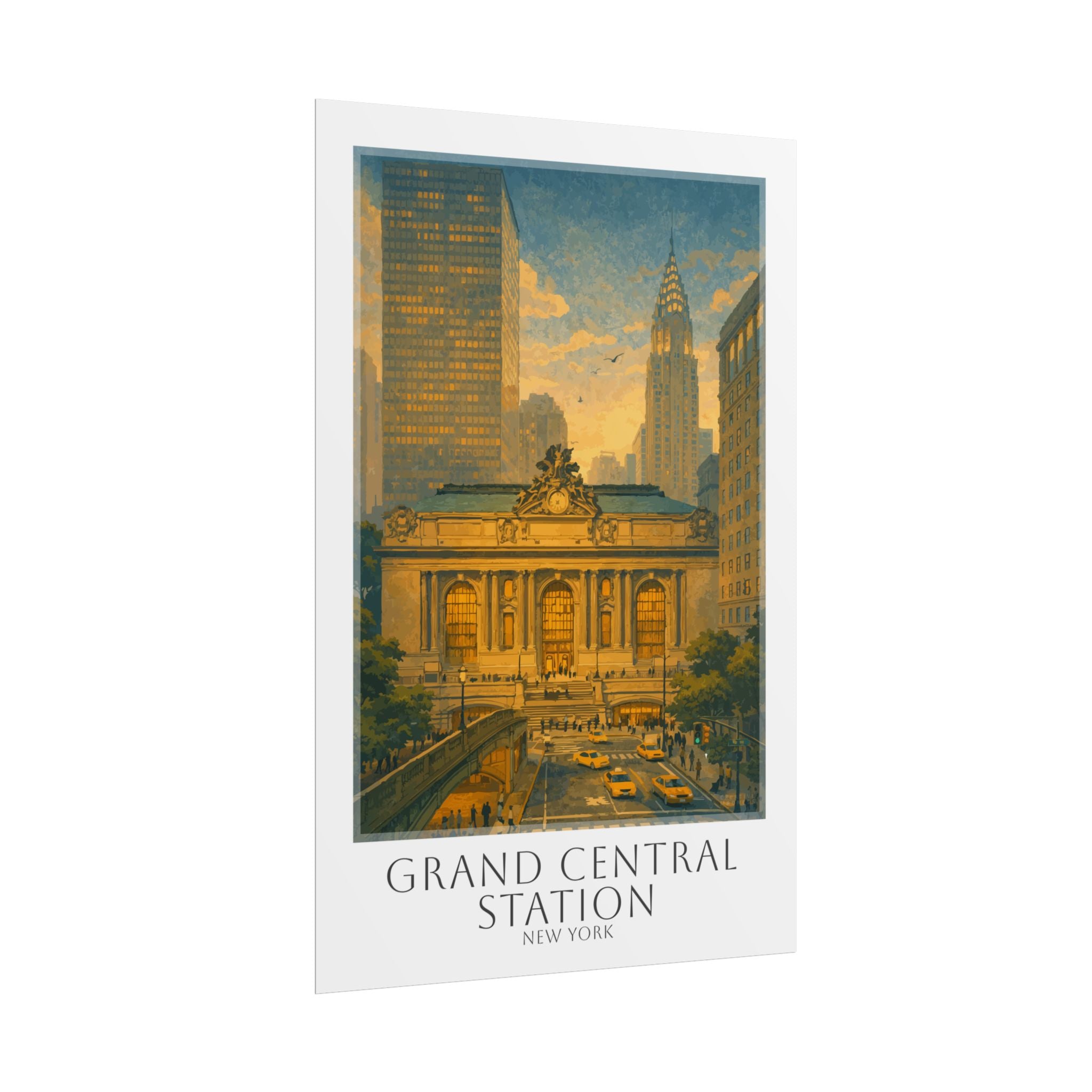 Grand Central Station Travel Poster