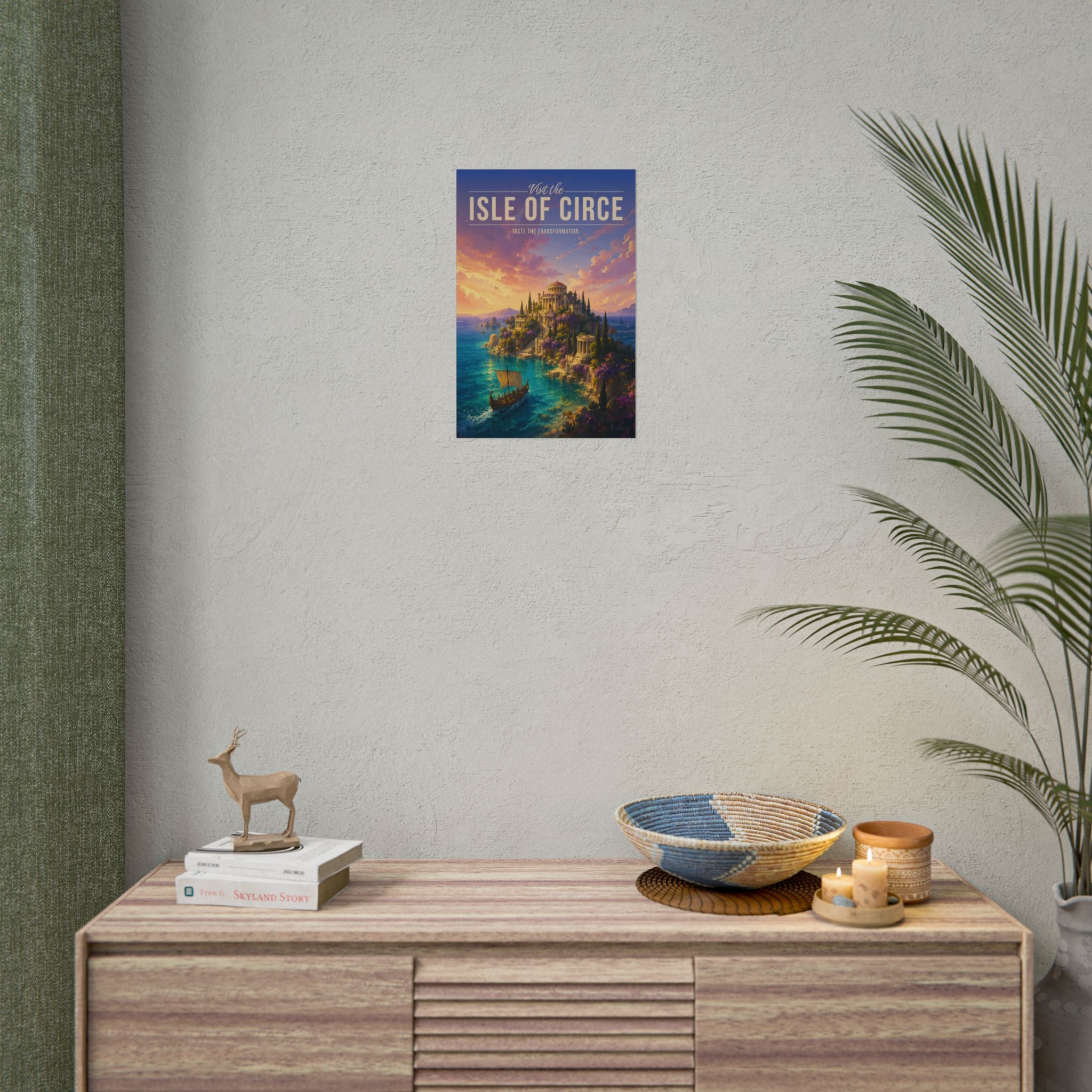 Isle Of Circe Travel Poster
