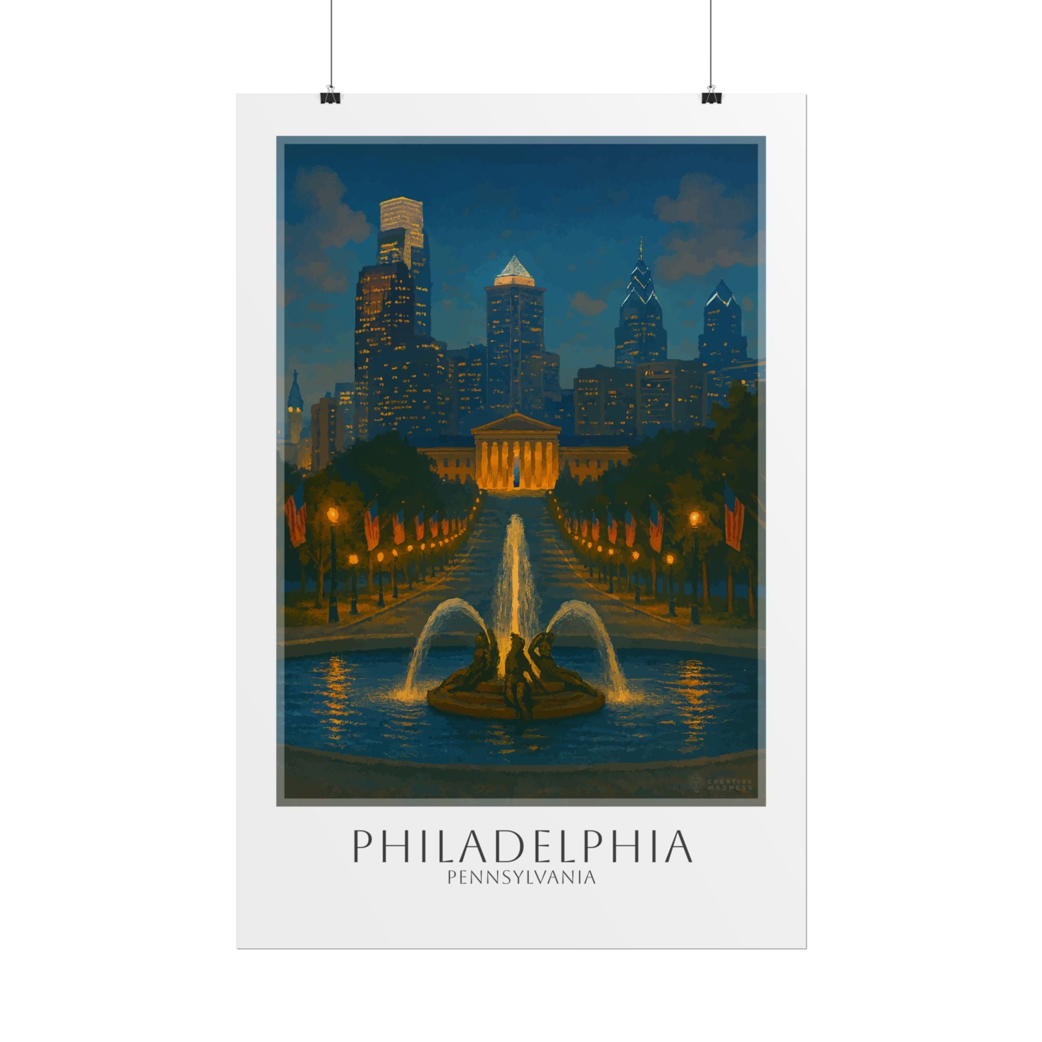 Philadelphia Travel Poster