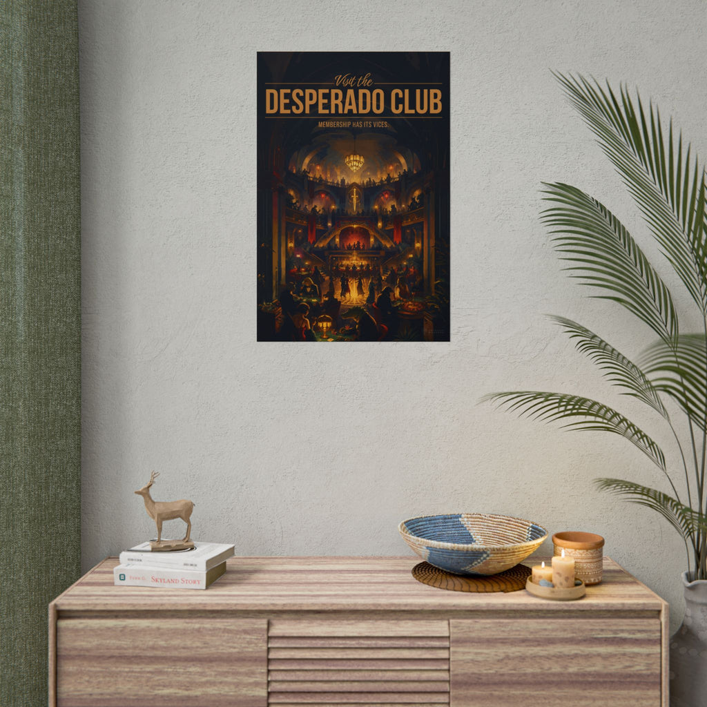 Desperado Club Travel Poster