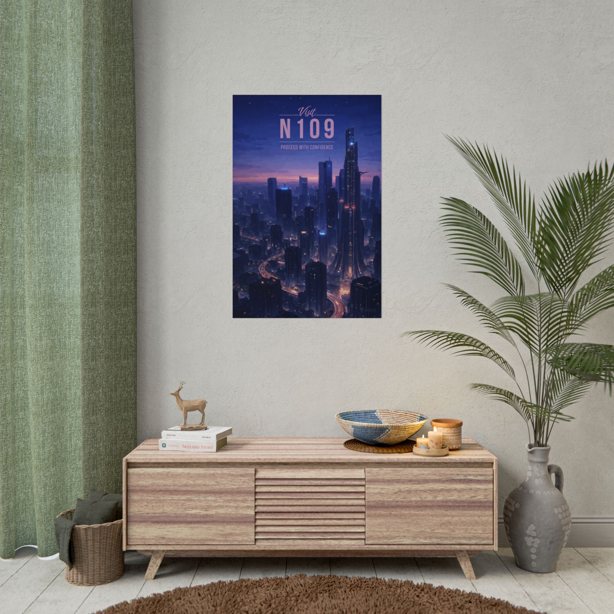 N109 Travel Poster