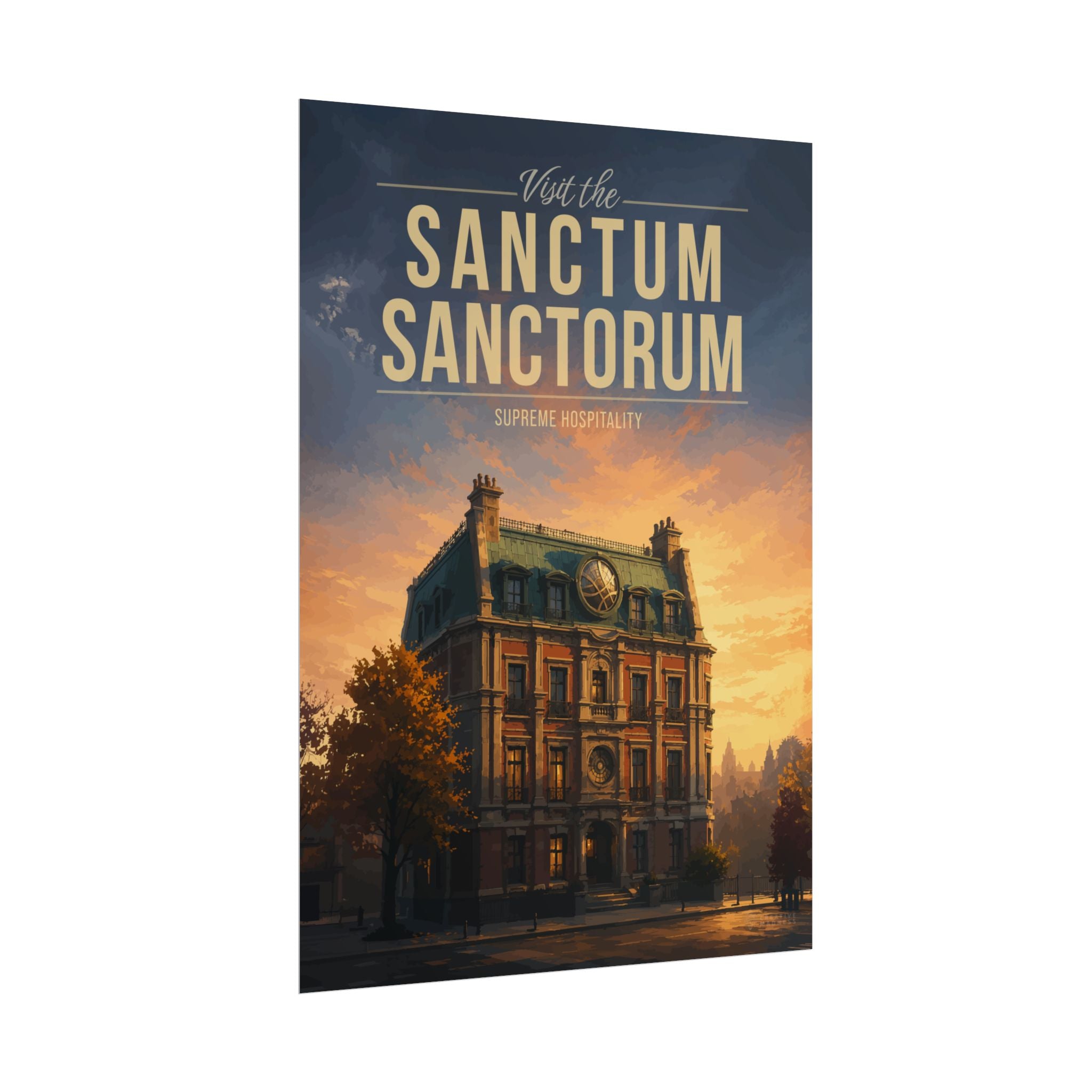Sanctum Sanctorum Travel Poster