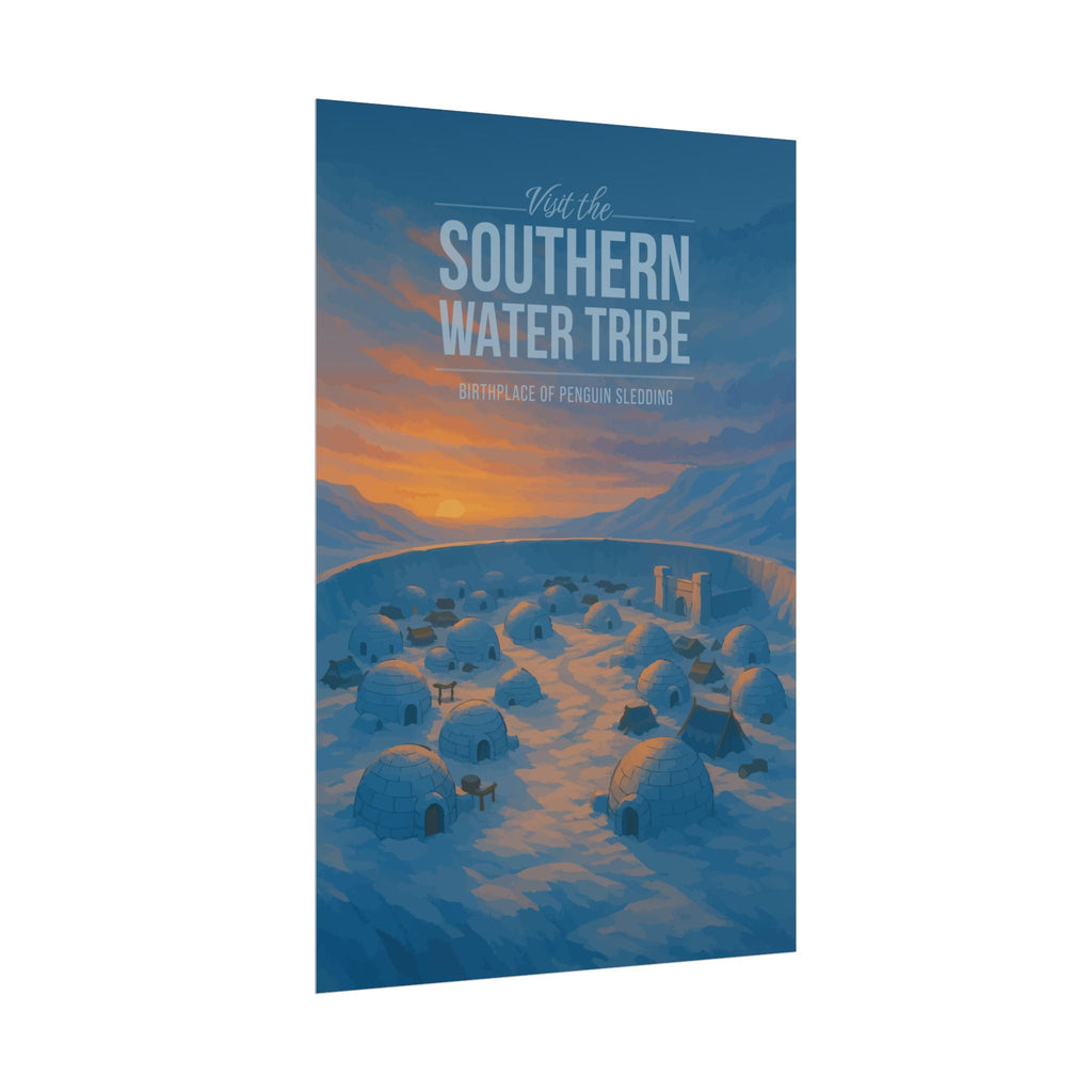 Southern Water Tribe Travel Poster