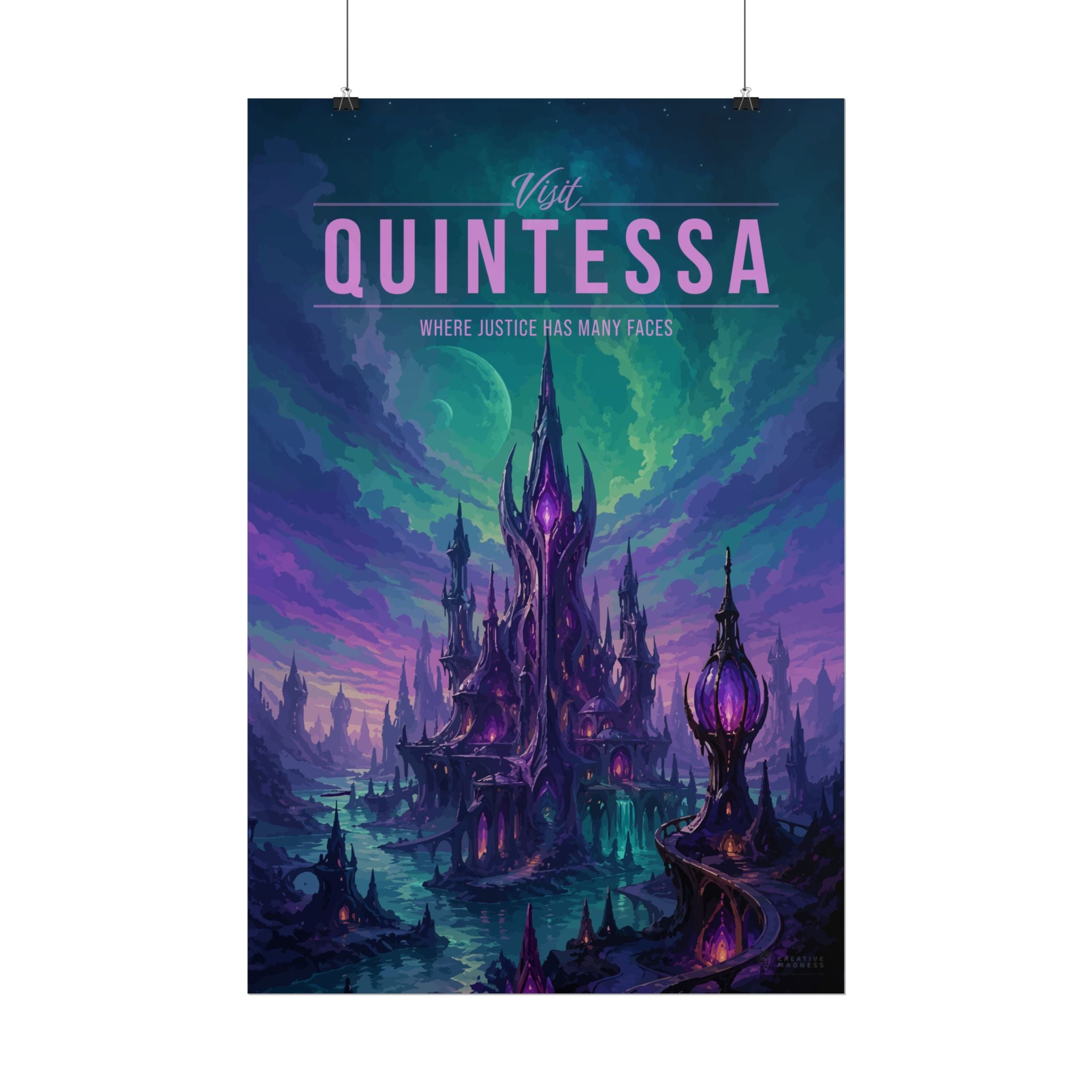 Quintessa Travel Poster