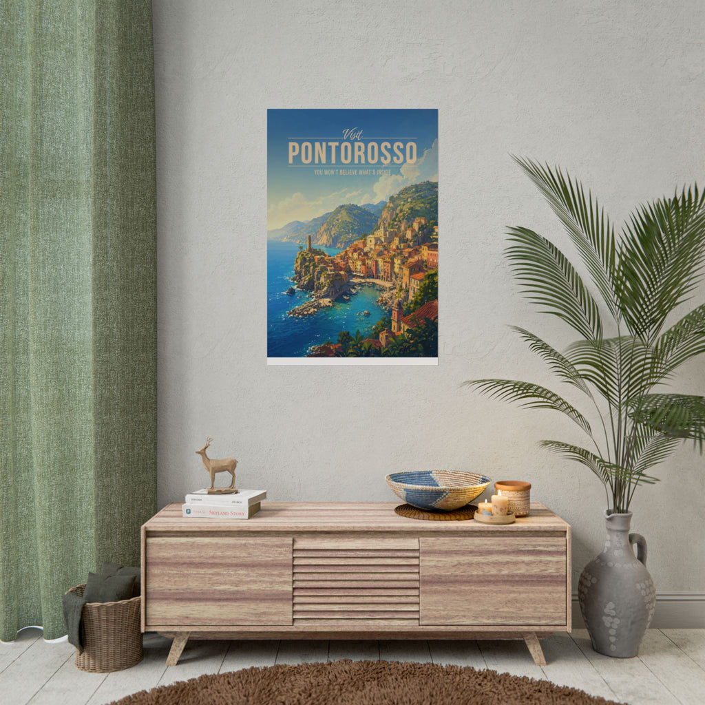 Pontorosso Travel Poster