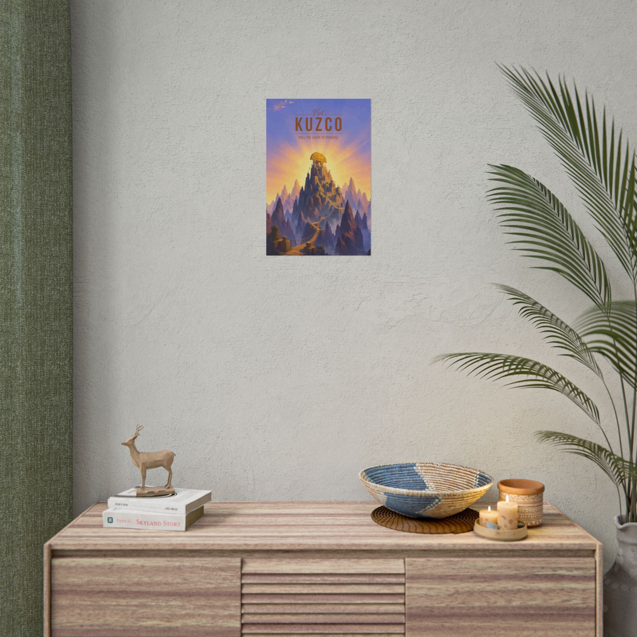Kuzco Travel Poster