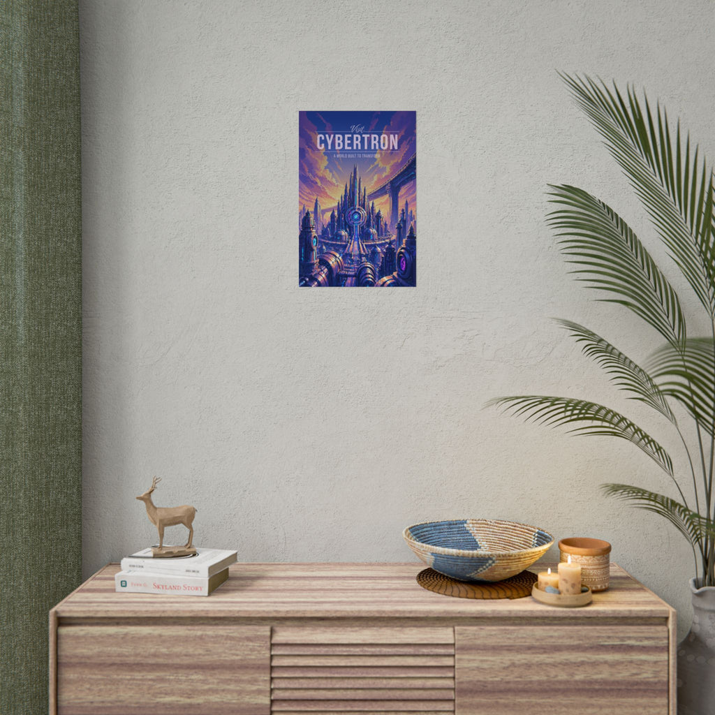 Cybertron Travel Poster