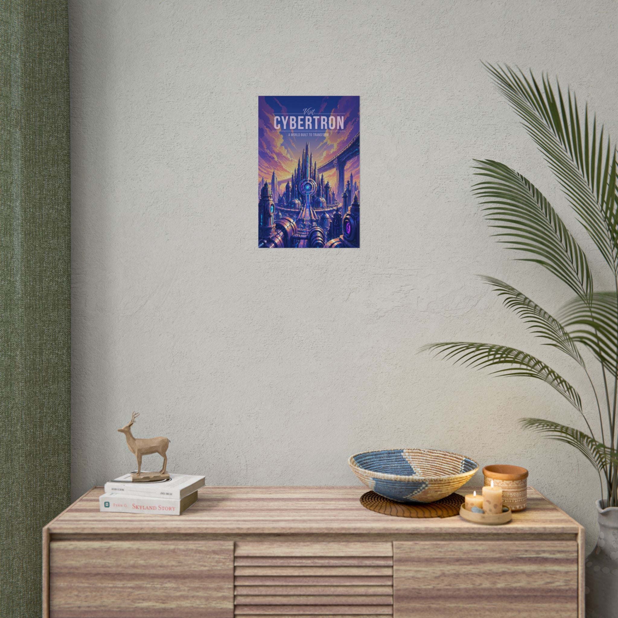 Cybertron Travel Poster