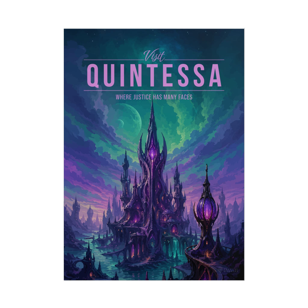 Quintessa Travel Poster