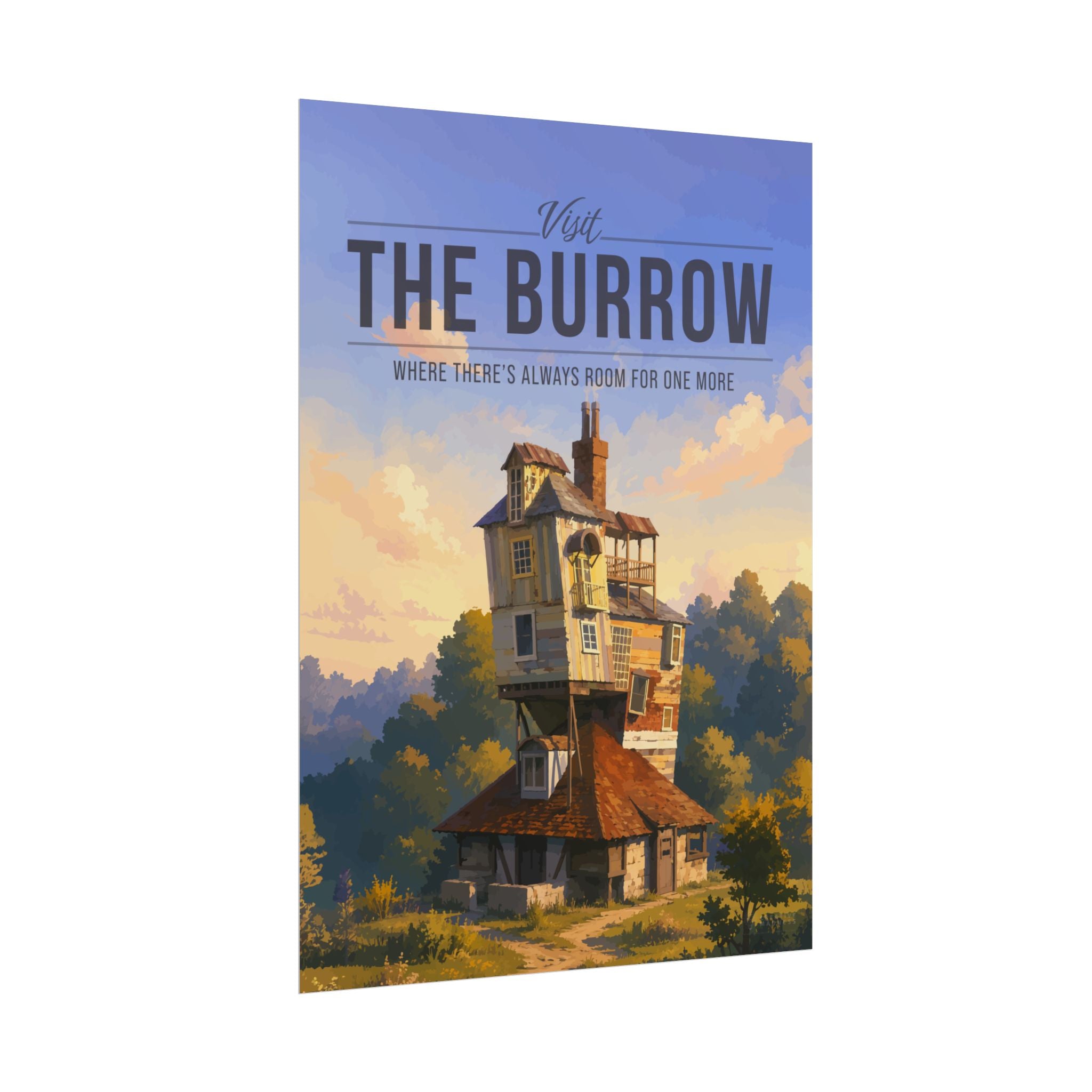 The Burrow Travel Poster