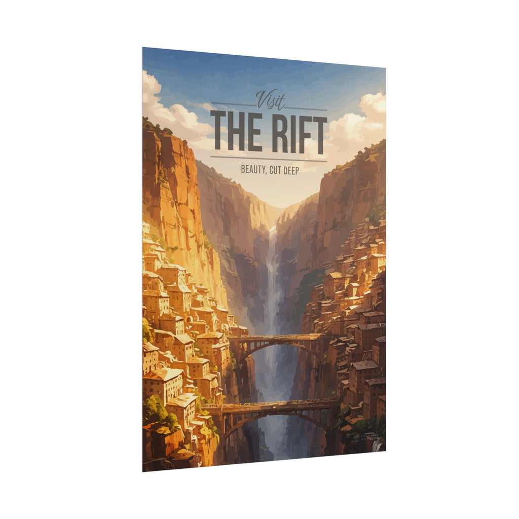 The Rift Travel Poster