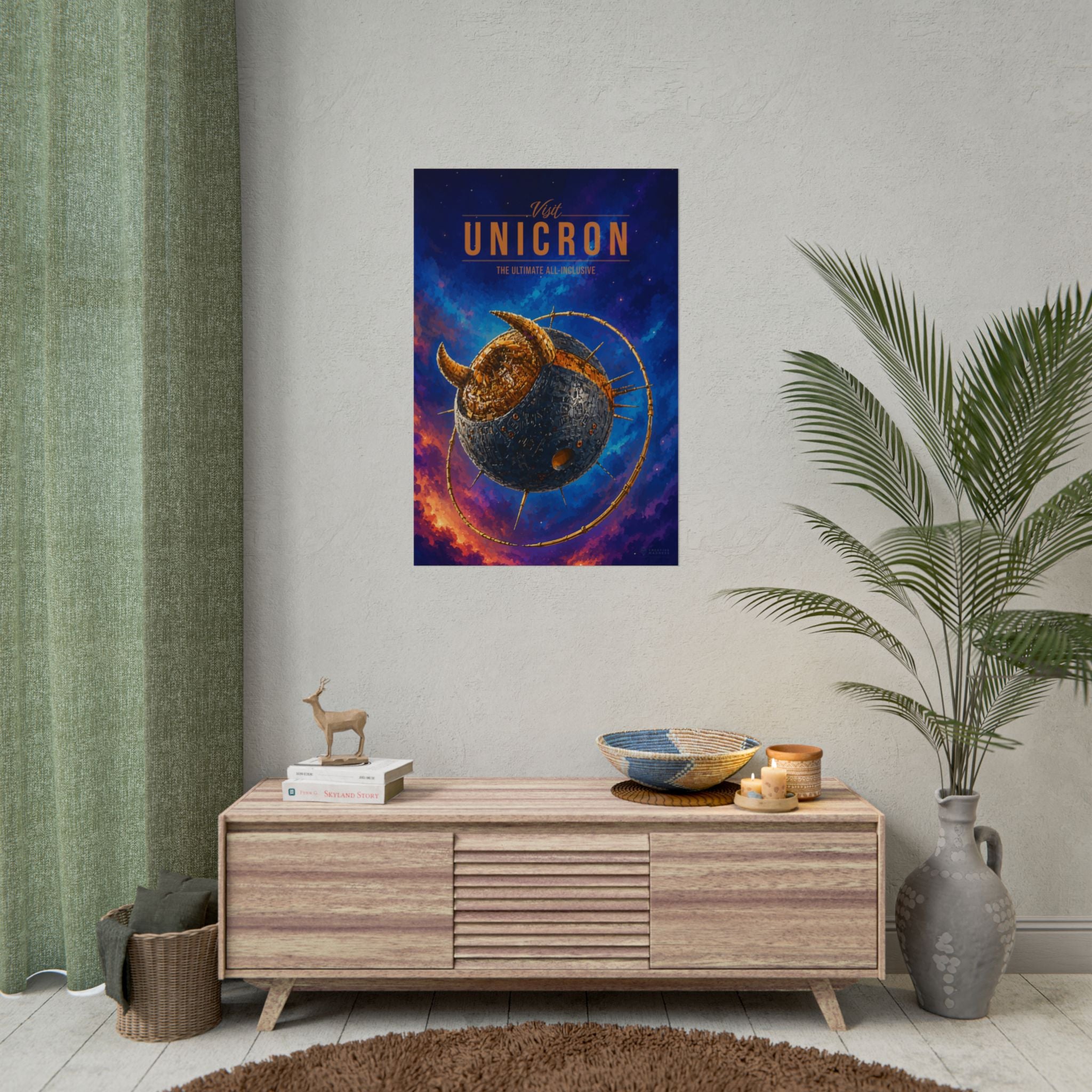 Unicron Travel Poster