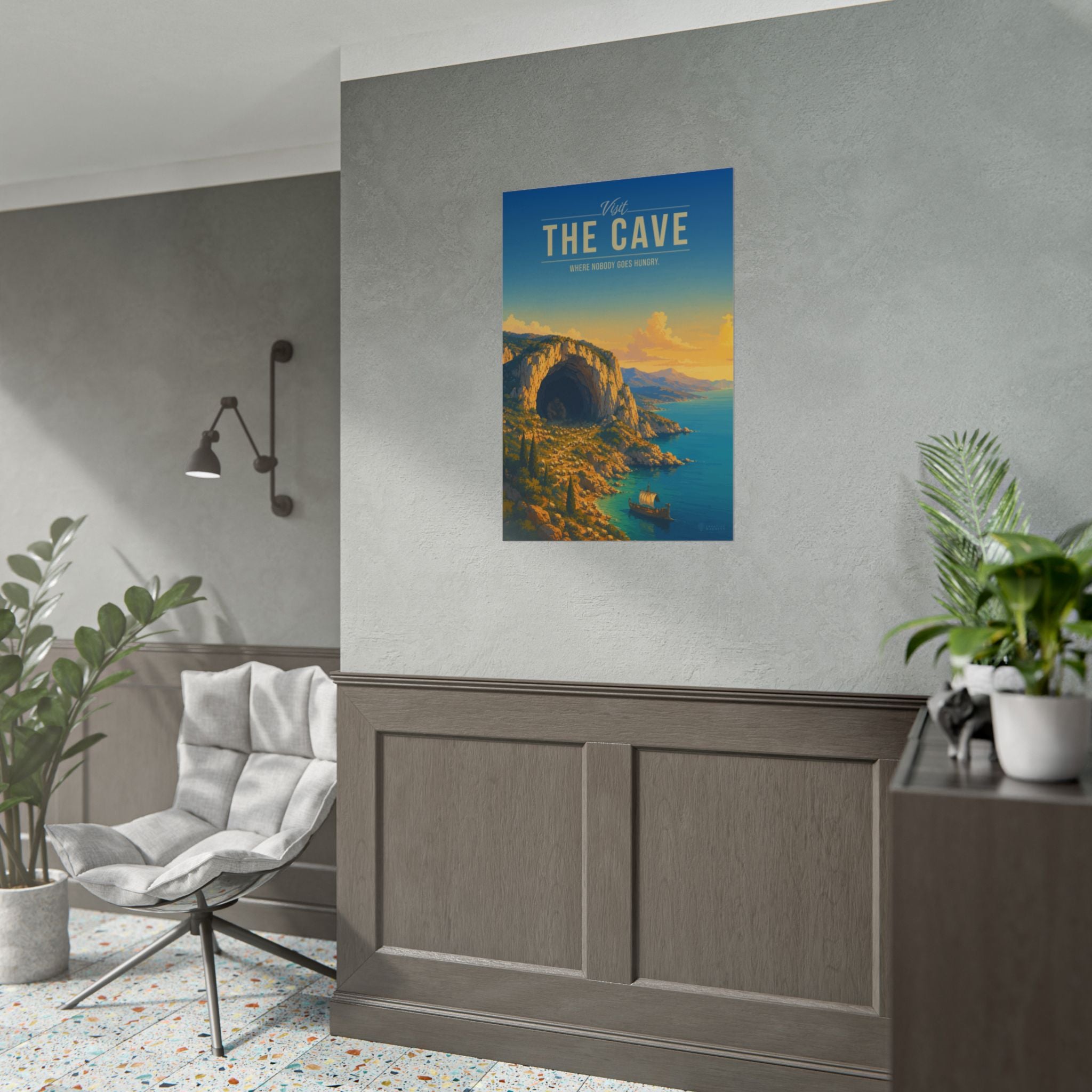 The Cave Travel Poster