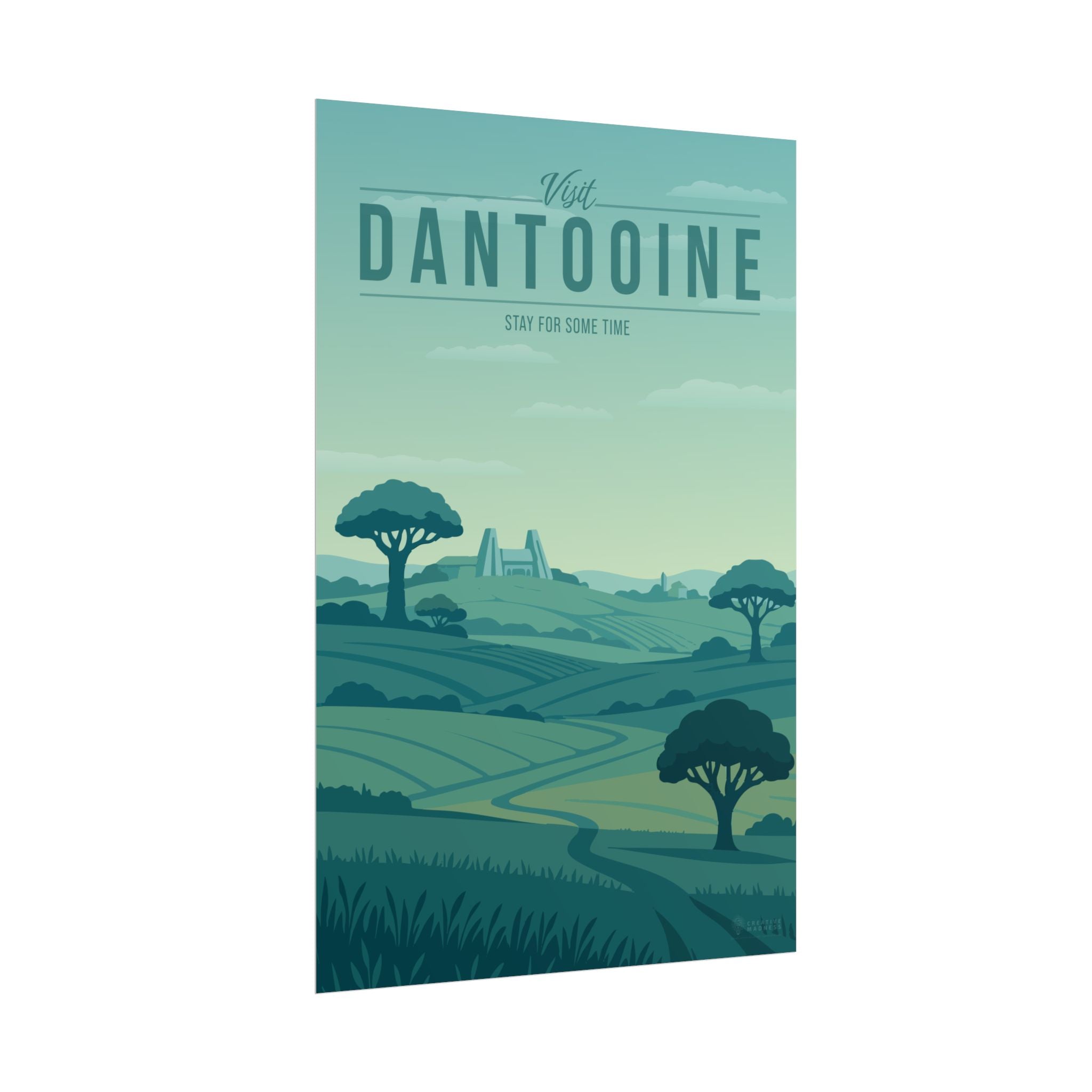 Dantooine Travel Poster