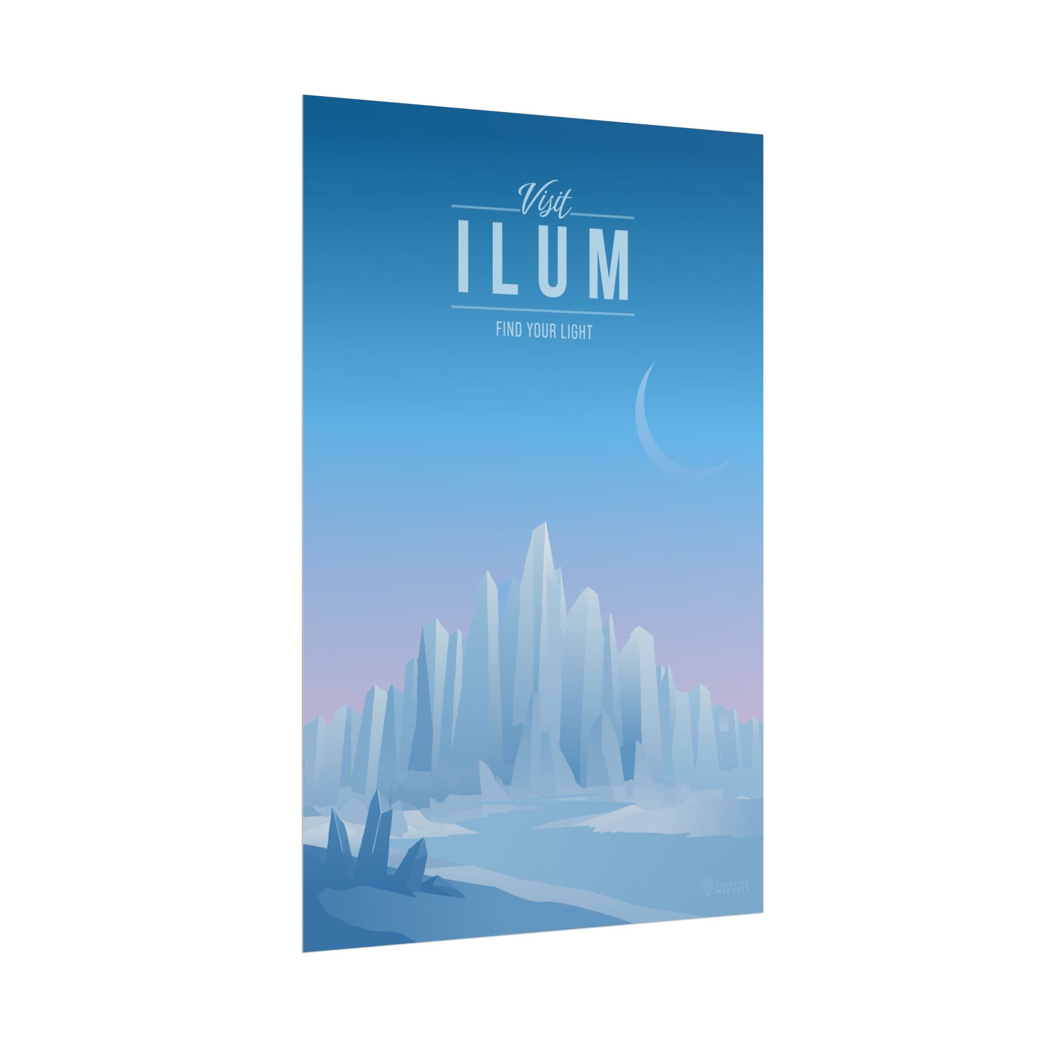 Ilum Travel Poster
