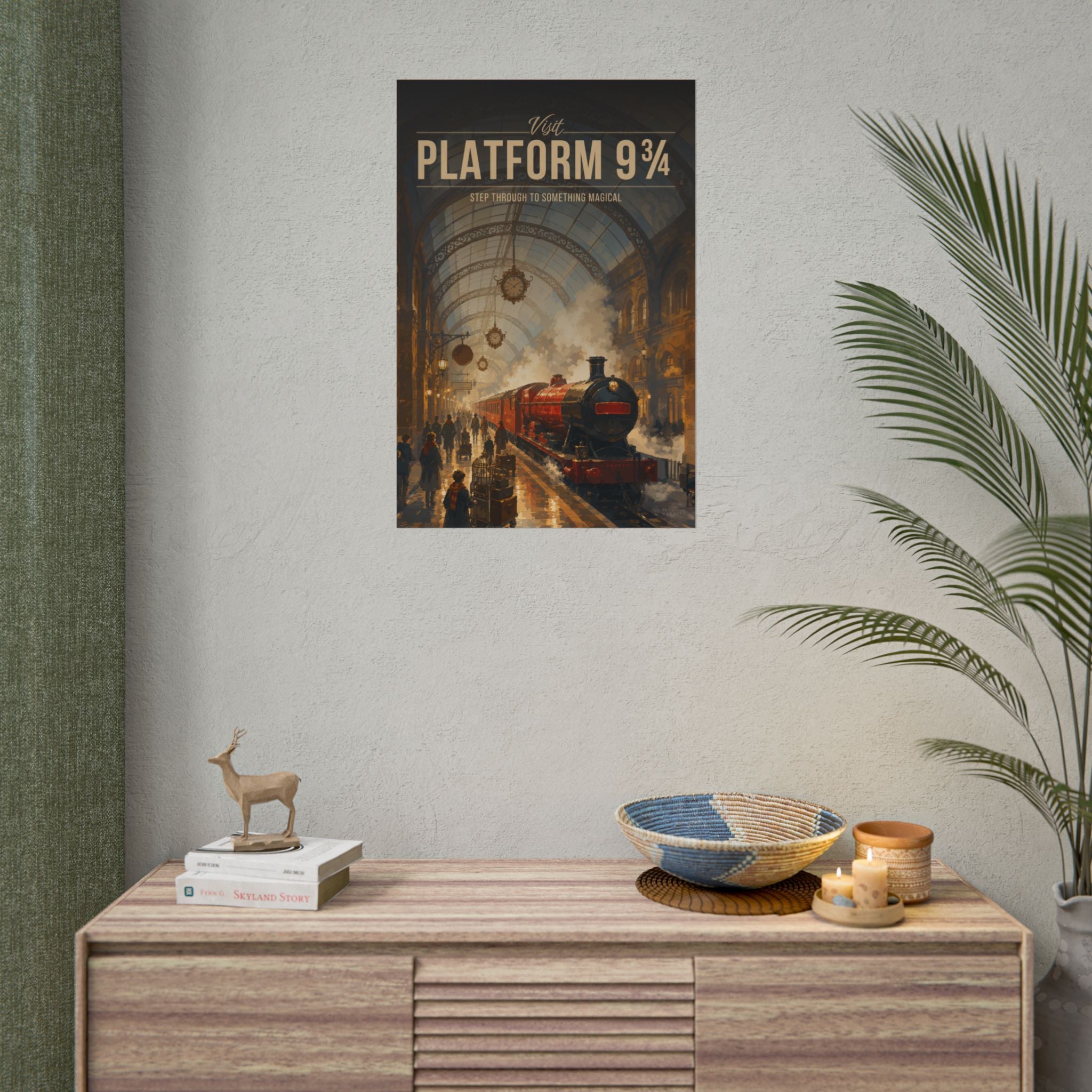 Platform 9-34 Travel Poster