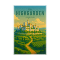 Highgarden Travel Poster