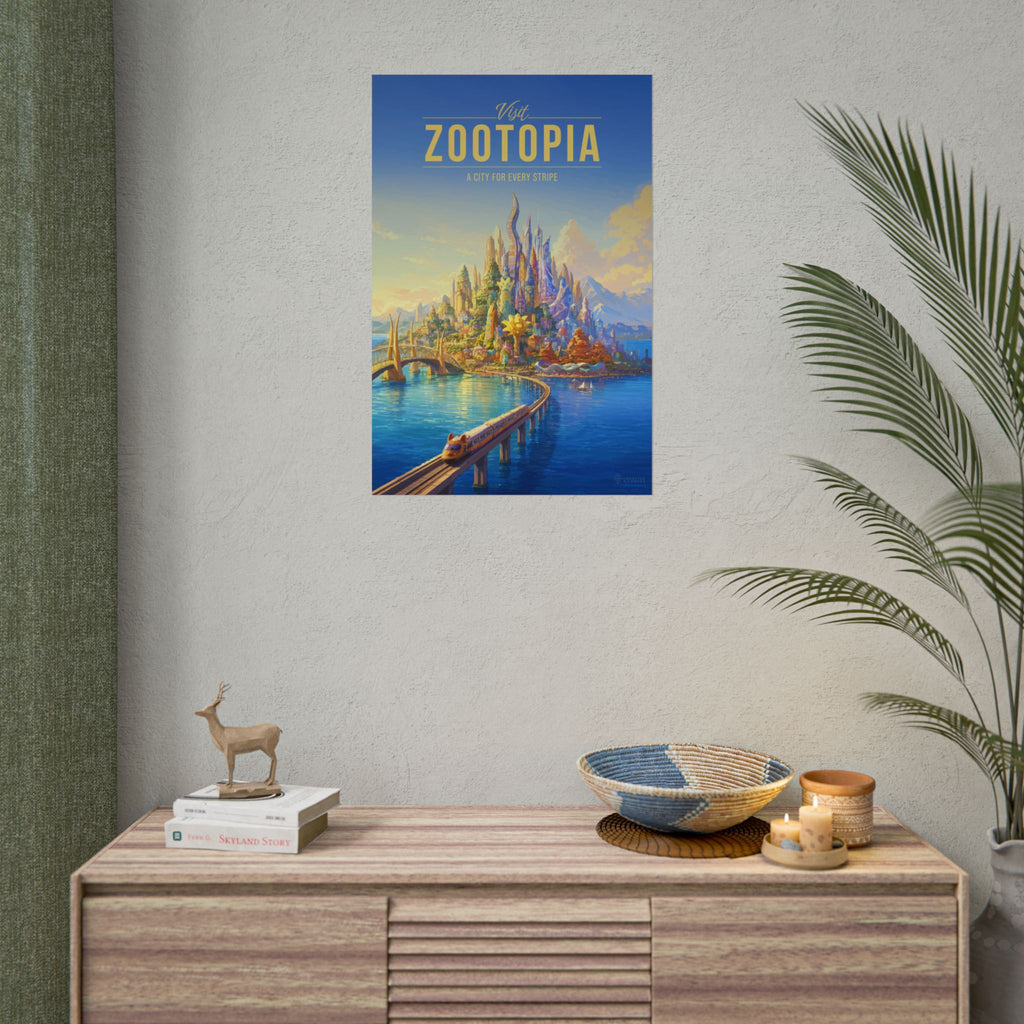 Zootopia Travel Poster