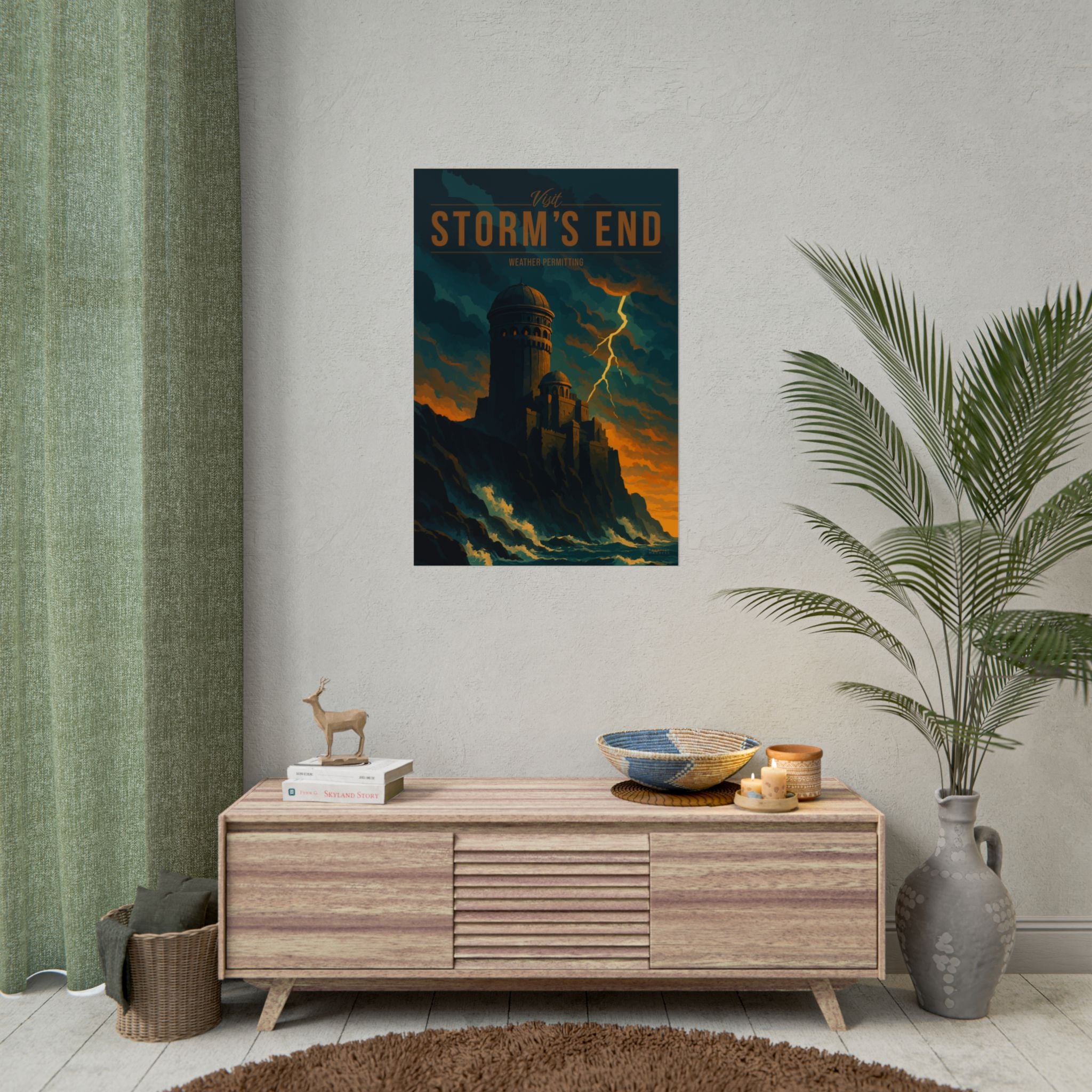 Storm's End Travel Poster
