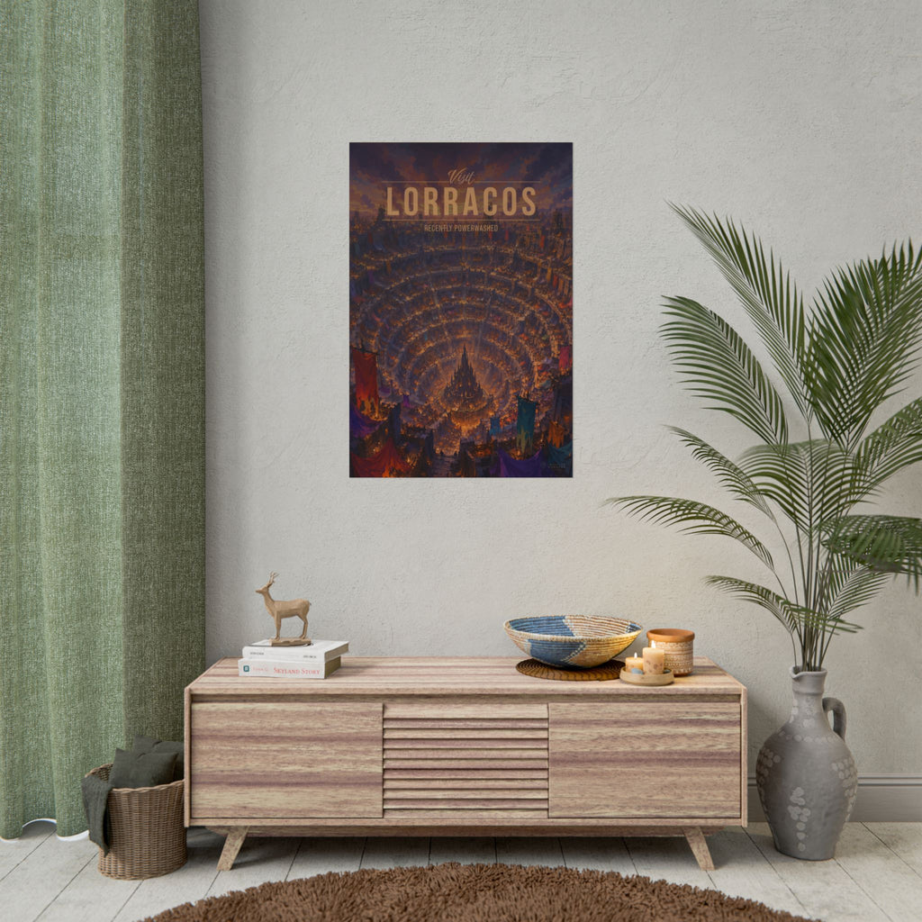 Lorracos Travel Poster
